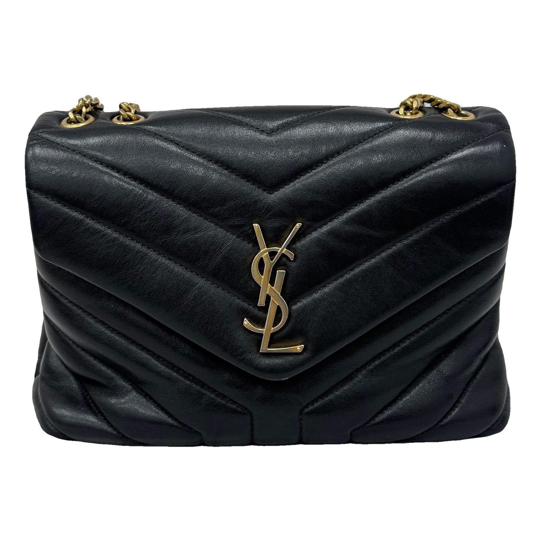 Loulou leather handbag