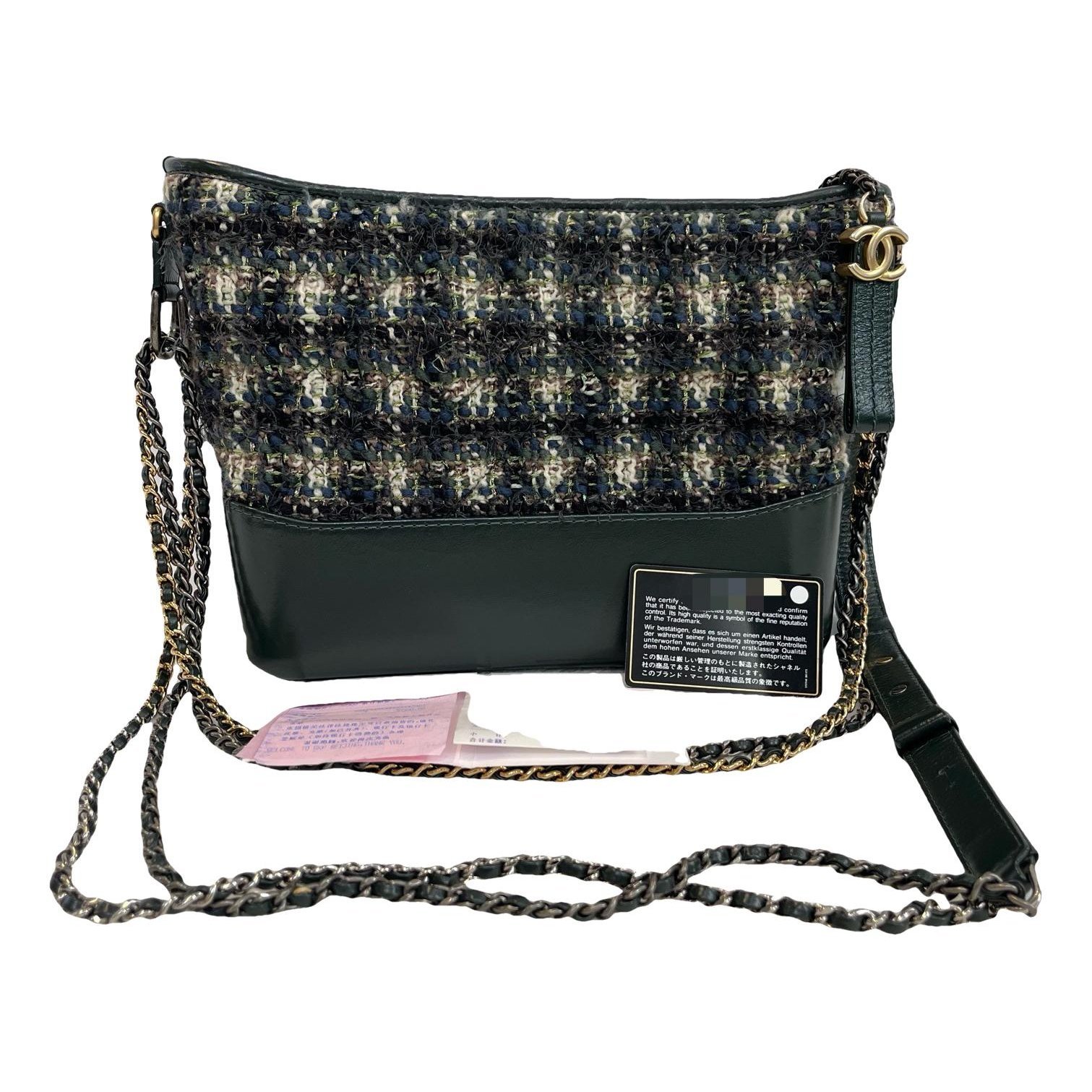 Gabrielle tweed crossbody bag