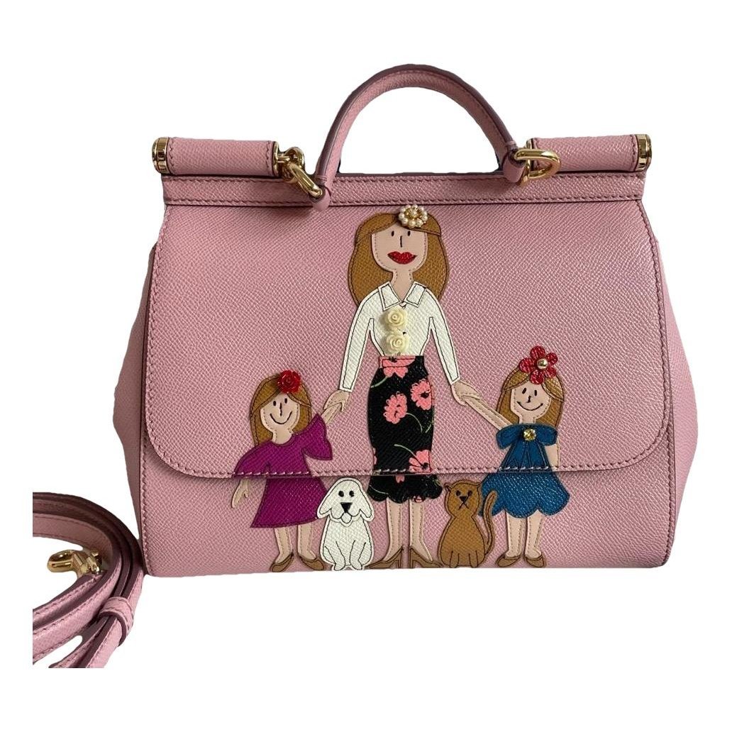 Dolce & Gabbana Sicily leather crossbody bag