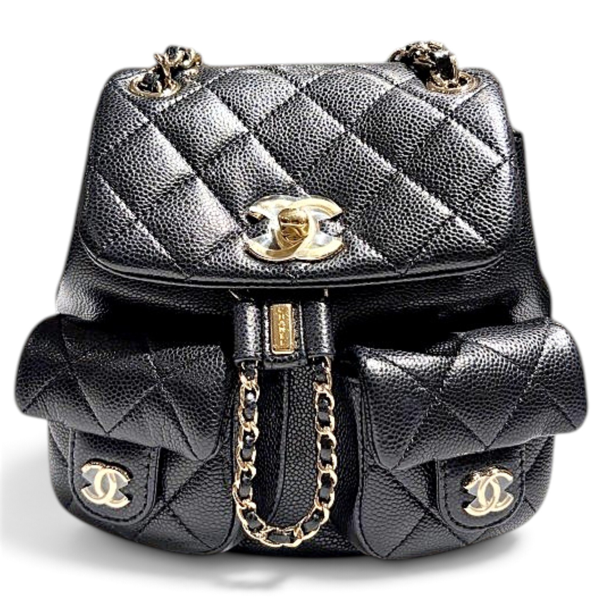 Duma leather backpack
