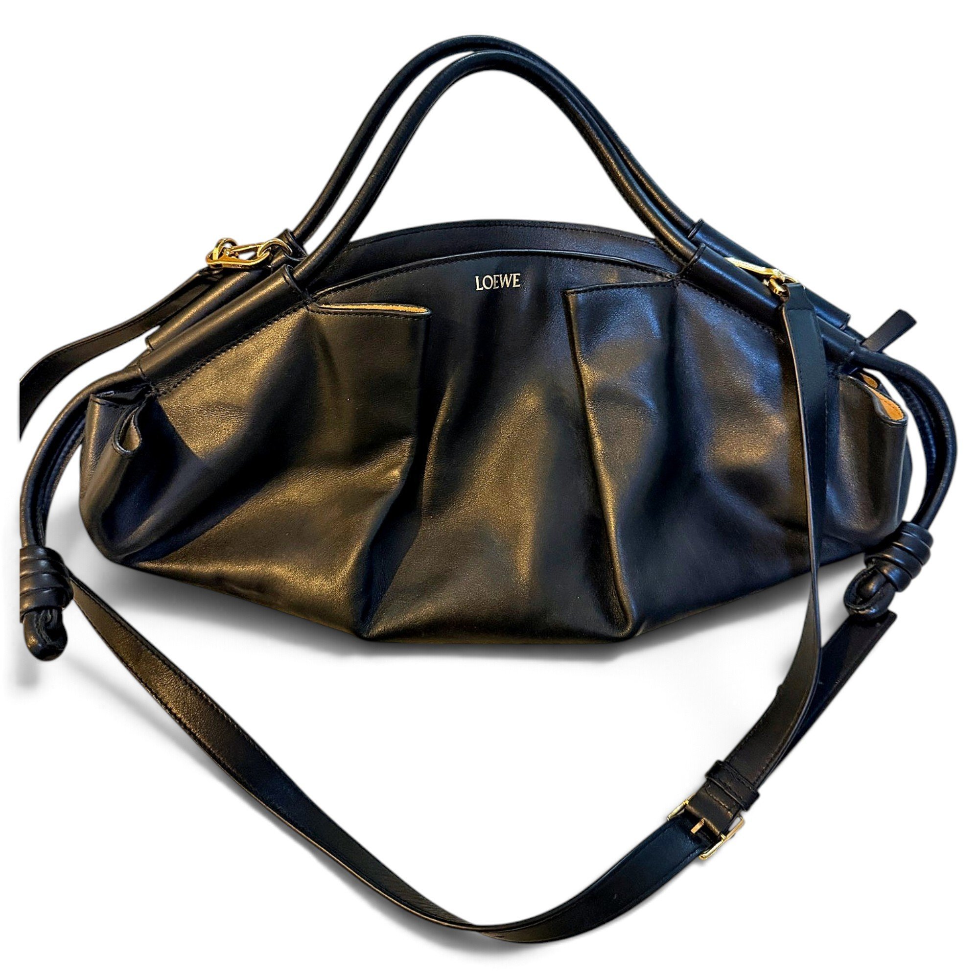 Paseo leather handbag