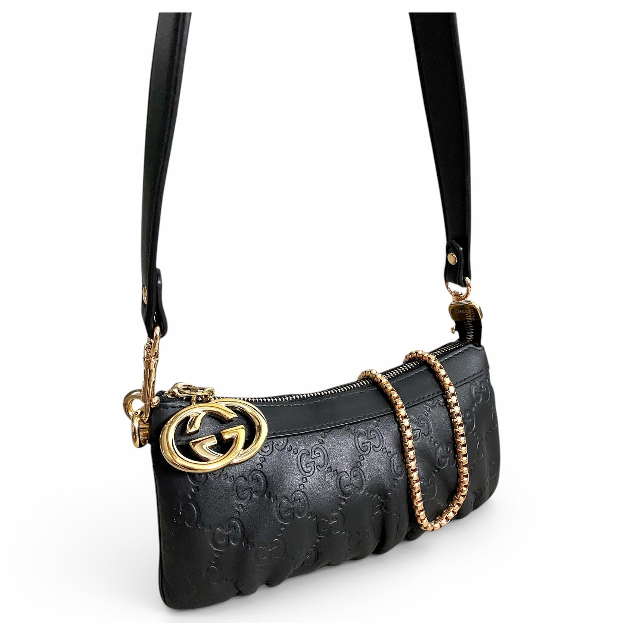 Ophidia leather handbag