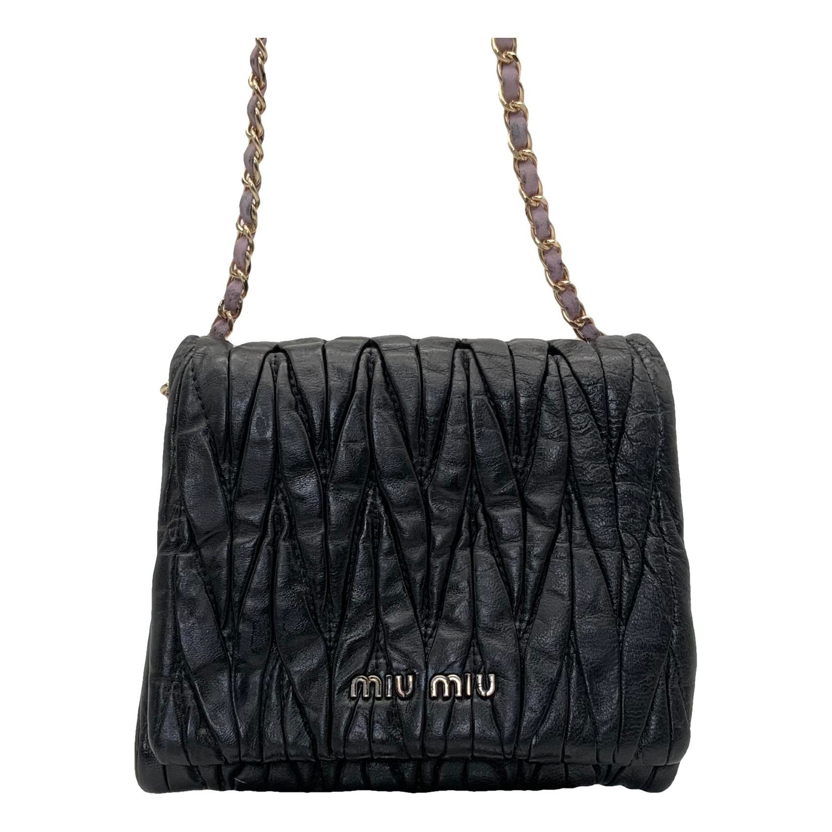 Leather crossbody bag