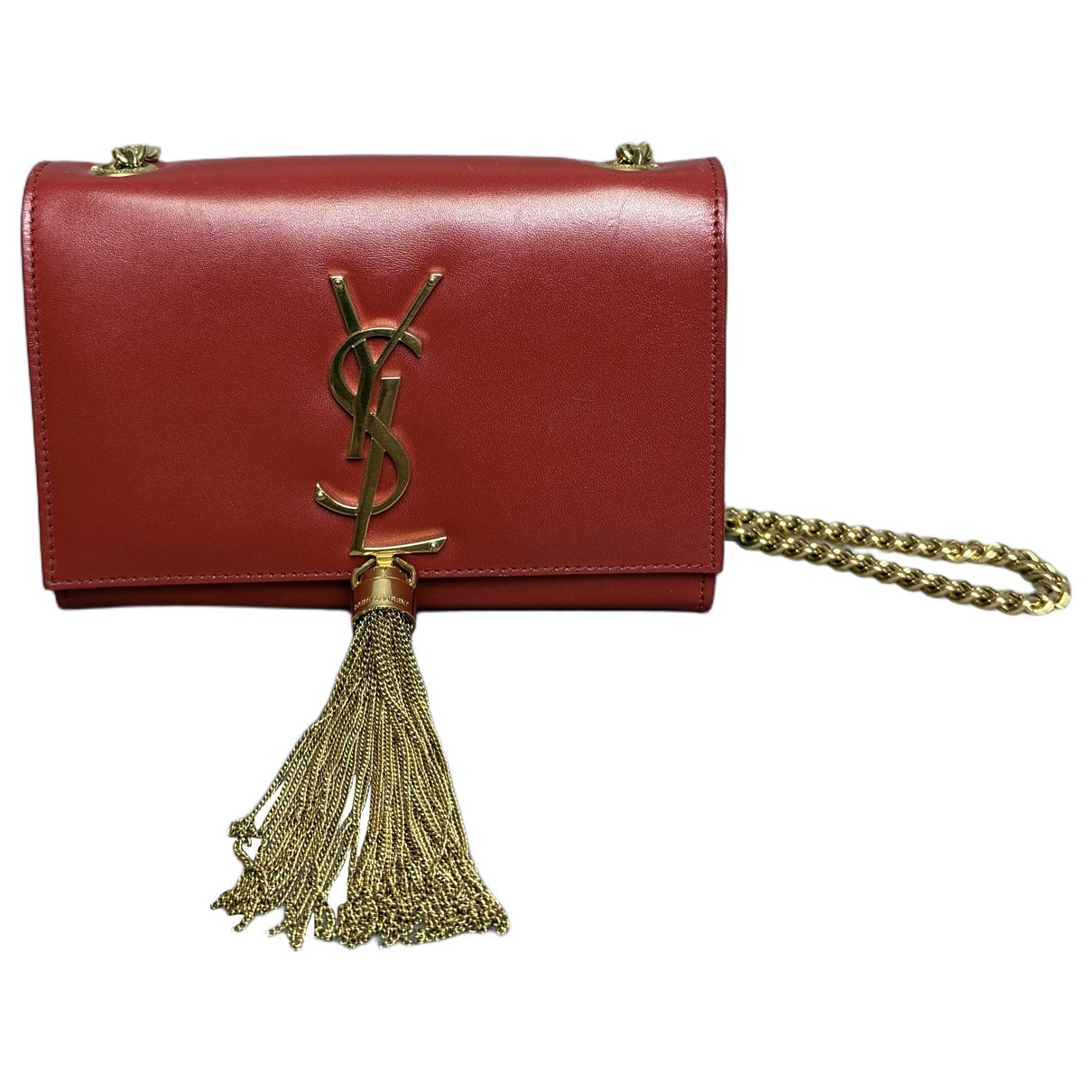 Pompom Kate leather handbag