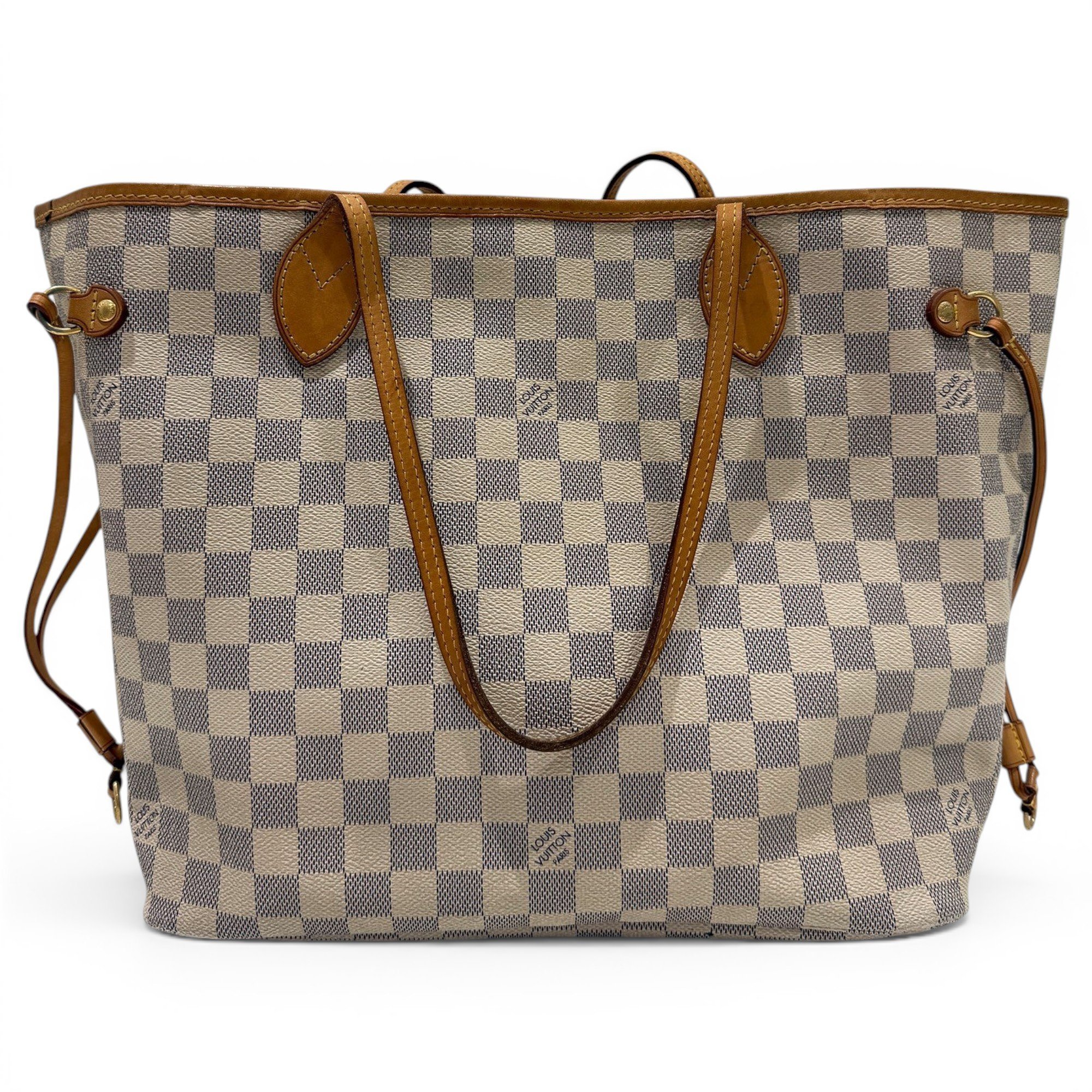 Neverfull leather tote