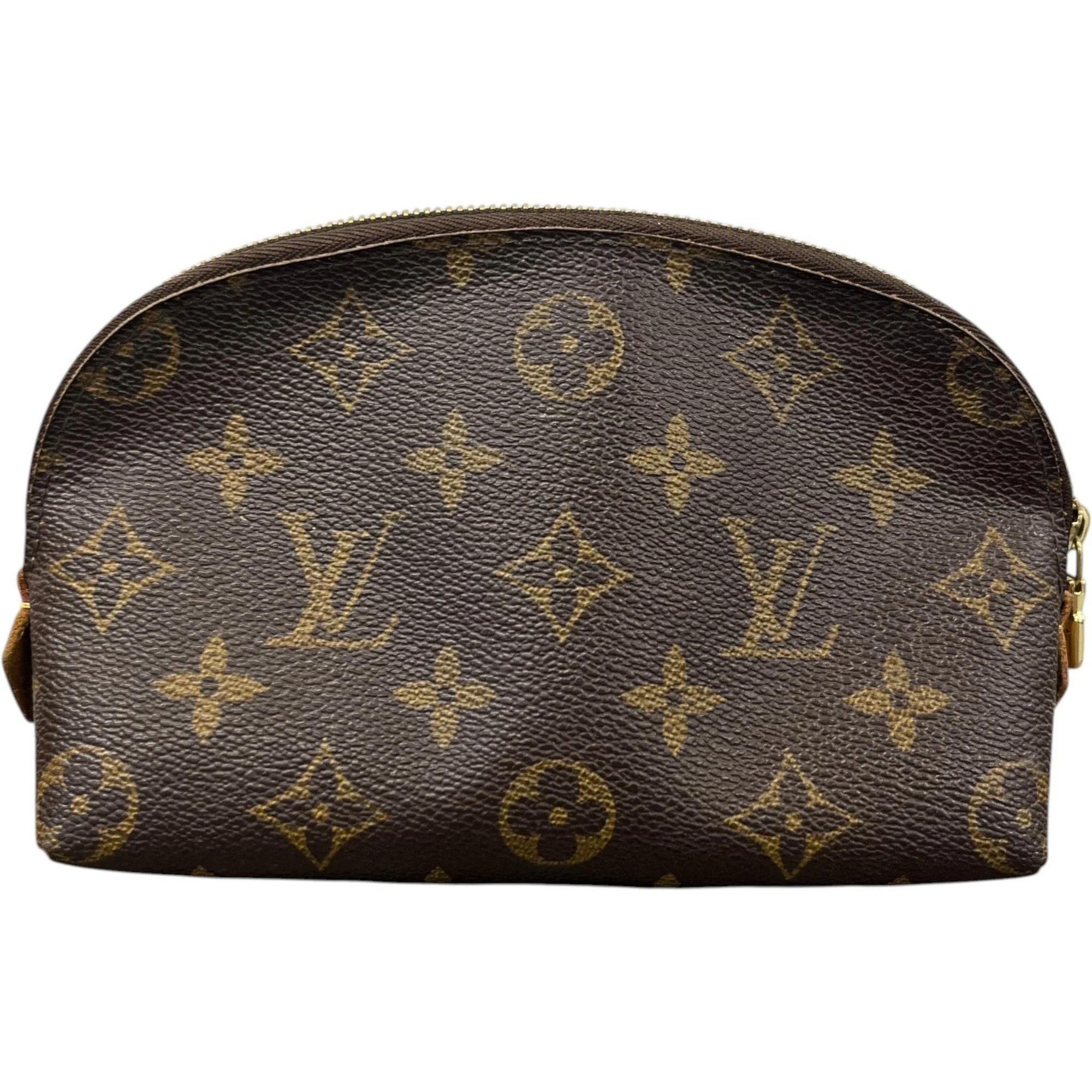 Leather vanity case