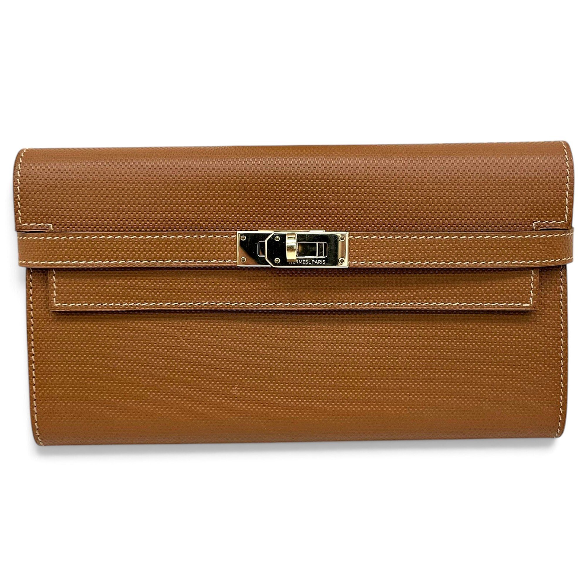 Kelly to go leather clutch bag