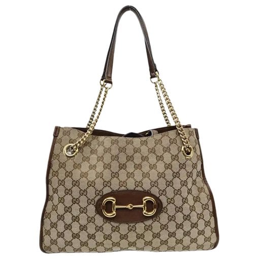 Handle Horsebit 1955 cloth handbag