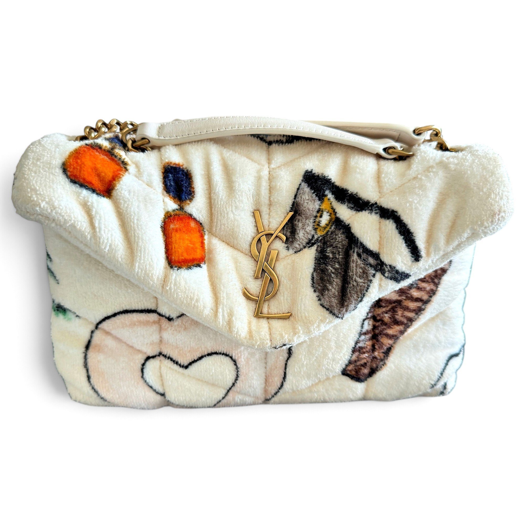 Loulou Puffer cloth handbag