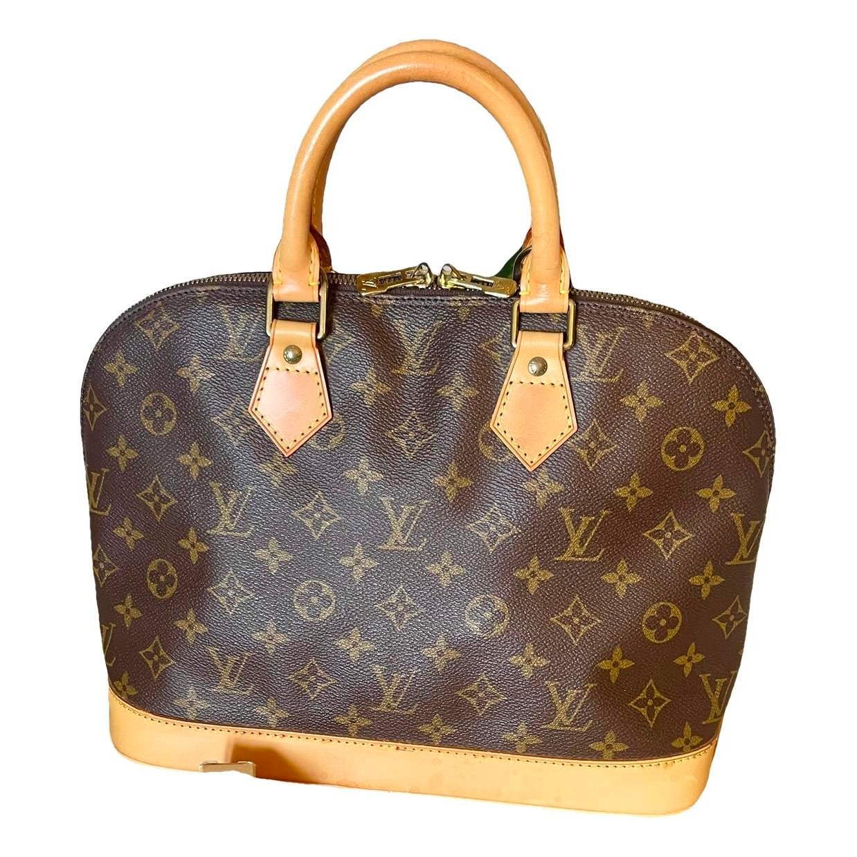 Alma leather handbag