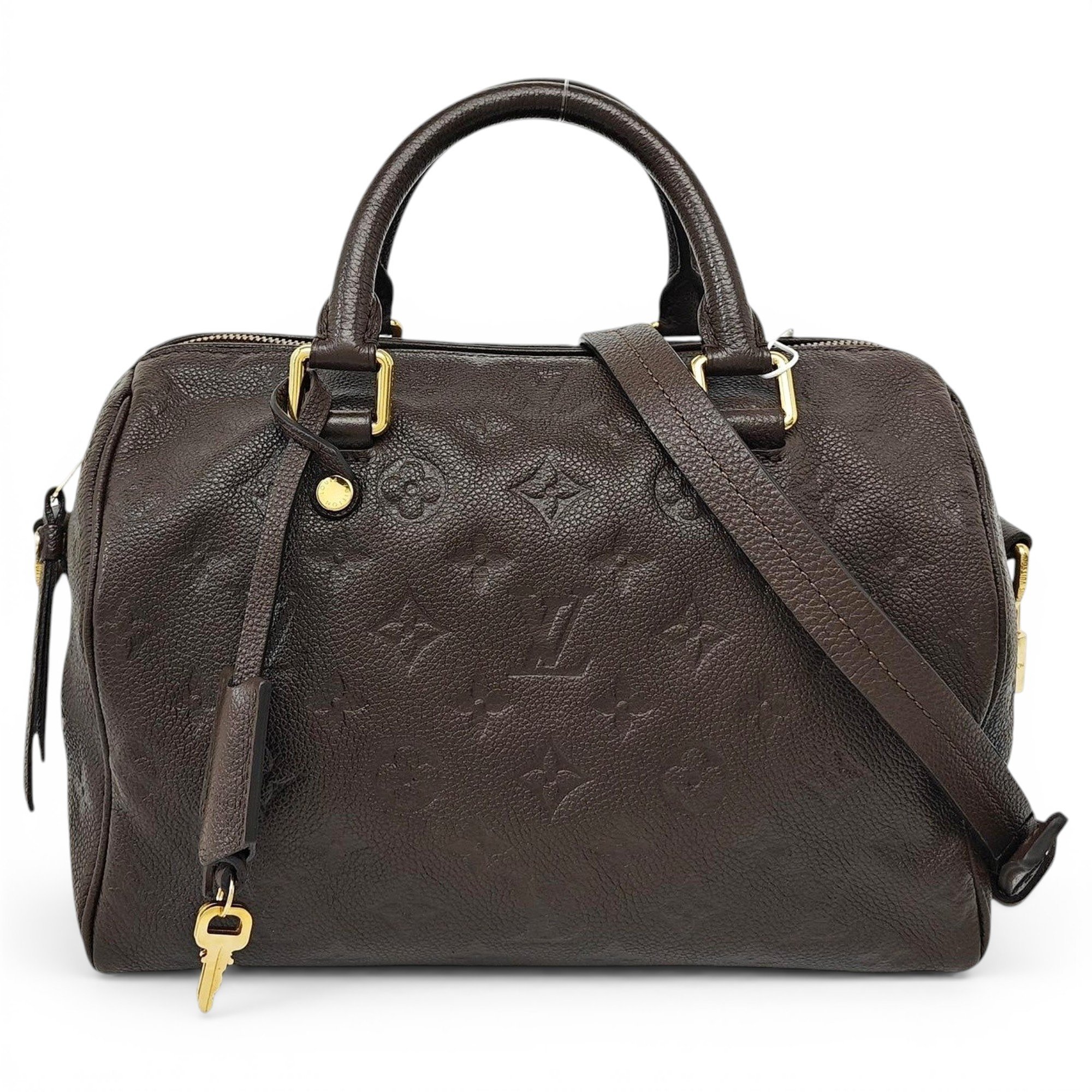 Nano Speedy / Mini HL leather handbag