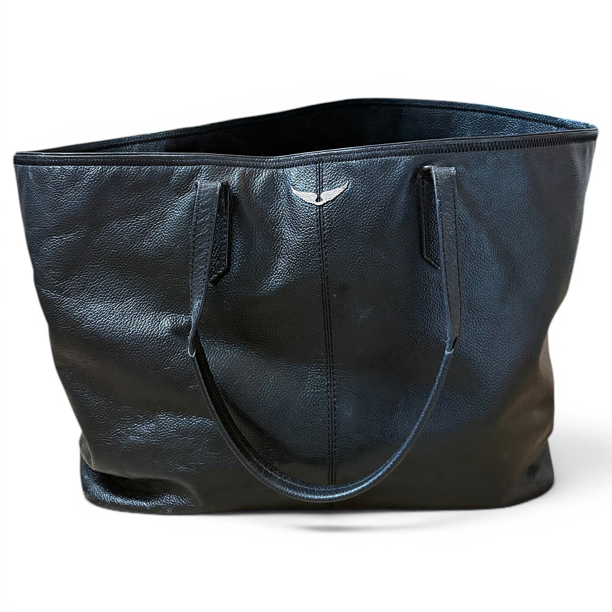 Daily leather handbag