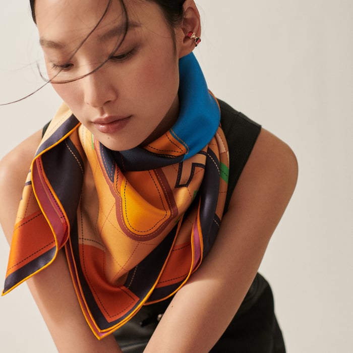 Tapis De Selle Double Face Scarf 90
