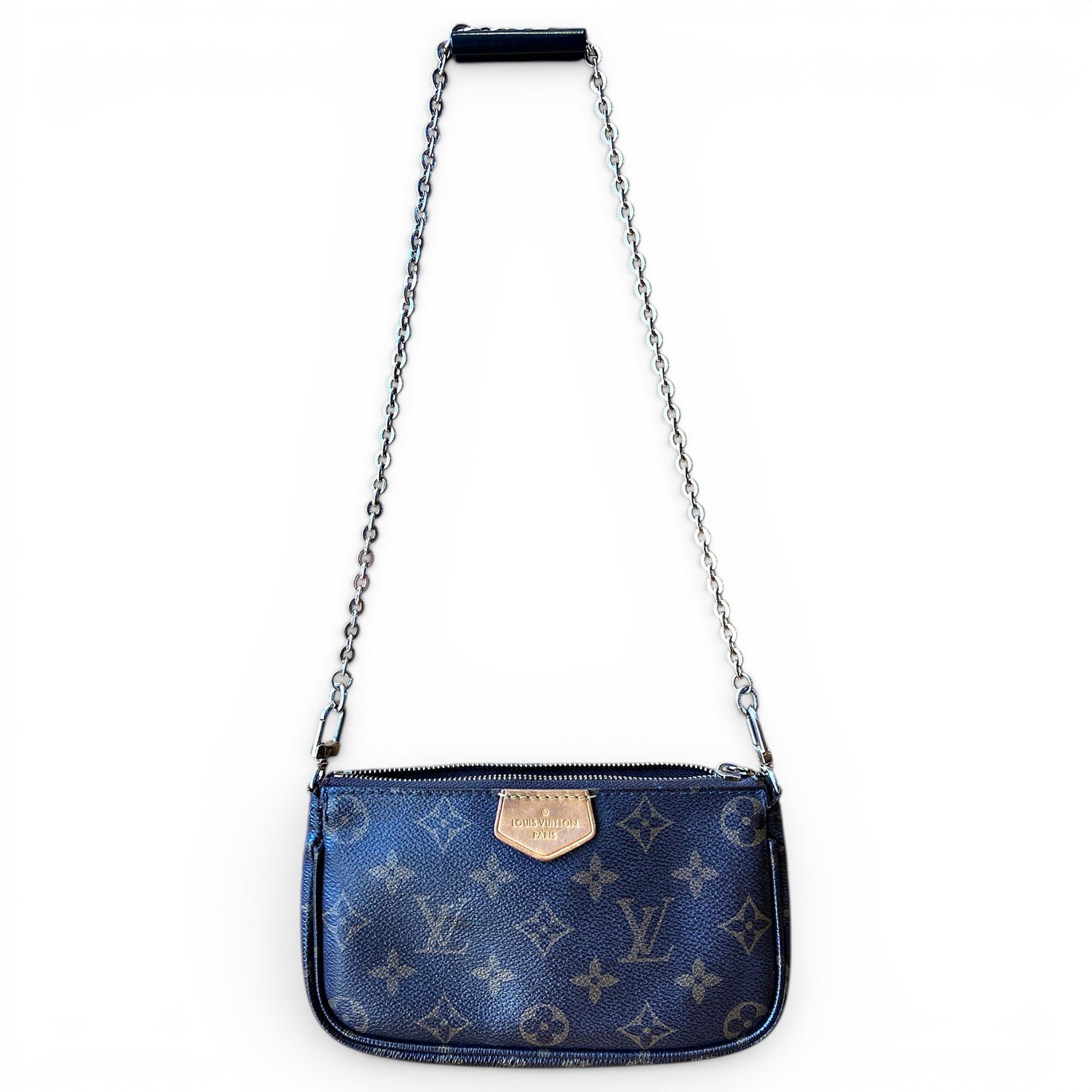 Pochette Accessoire leather handbag