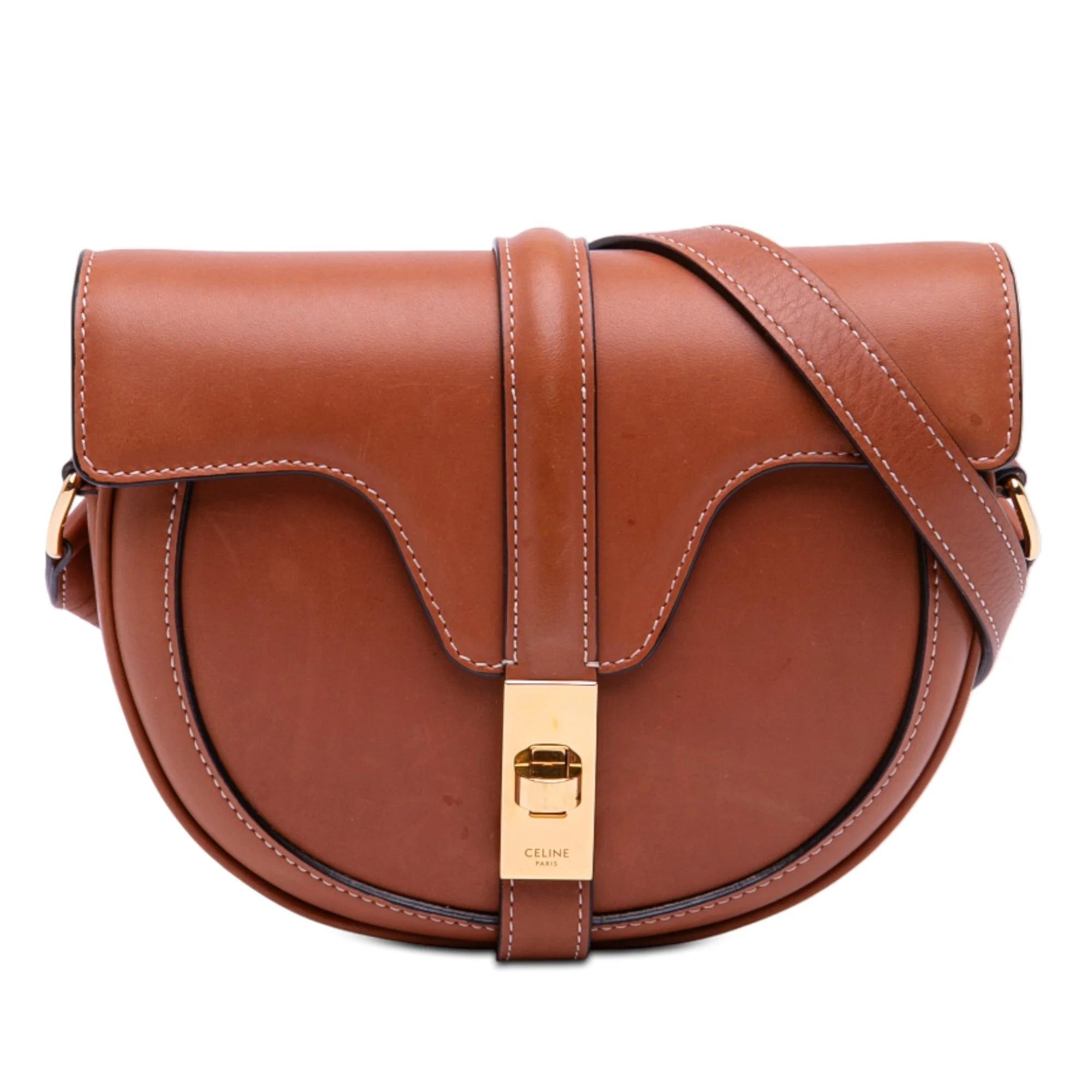 Pony-style calfskin crossbody bag