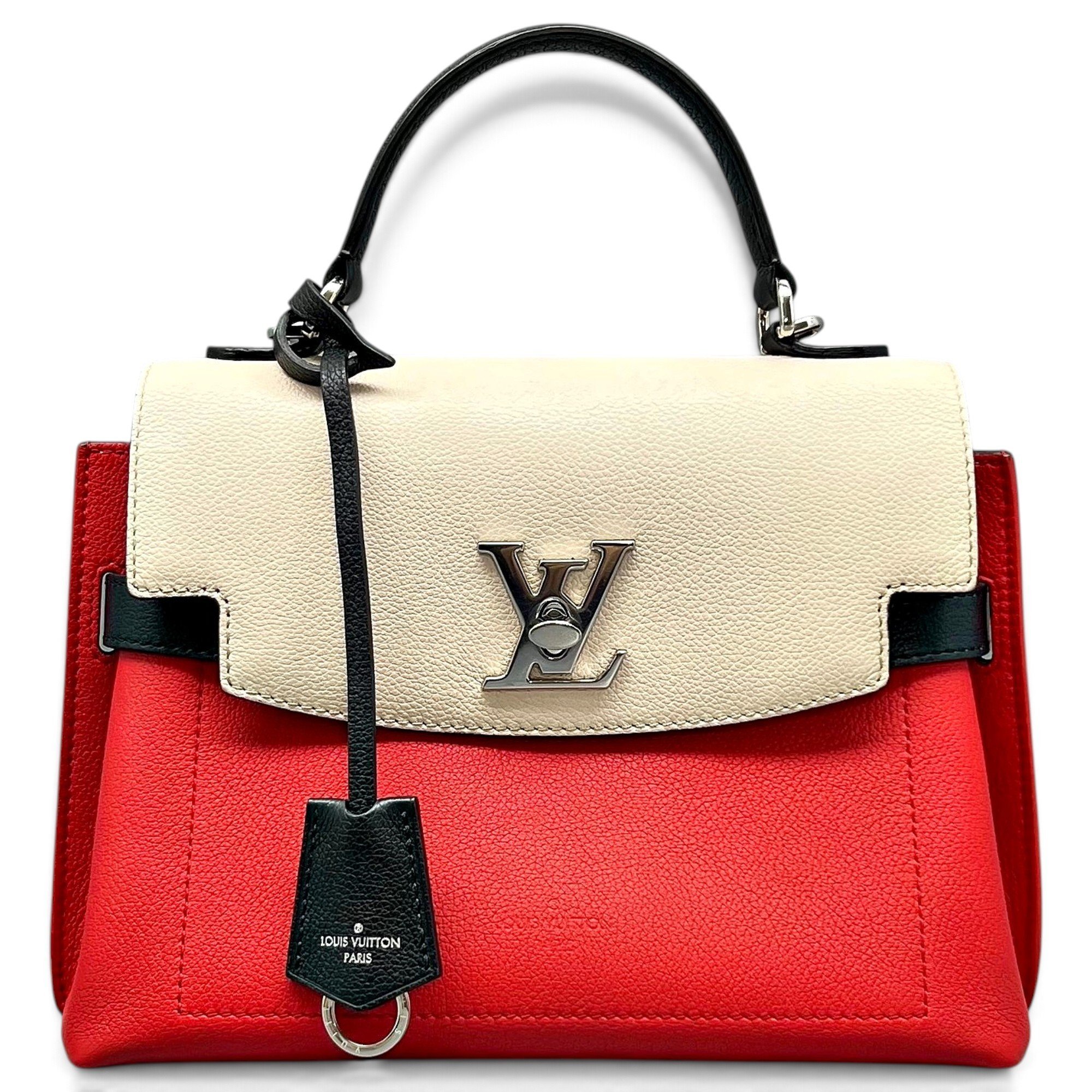Louis Vuitton Lockme Ever leather handbag