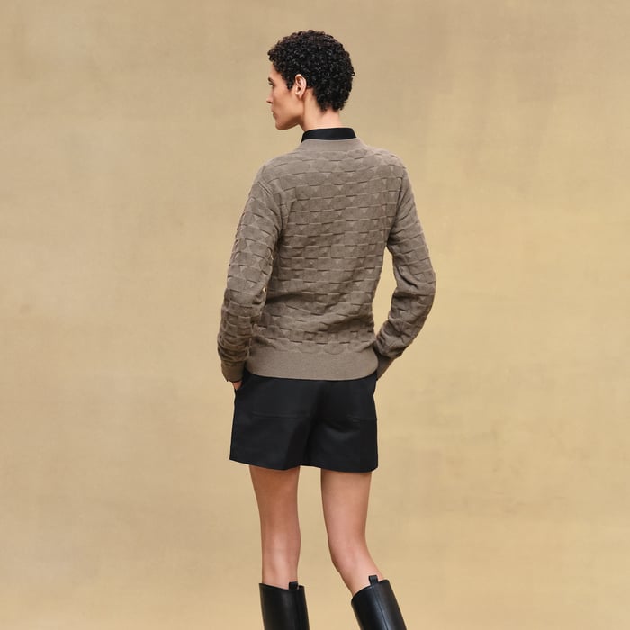 "Medor" Long-sleeve Cardigan