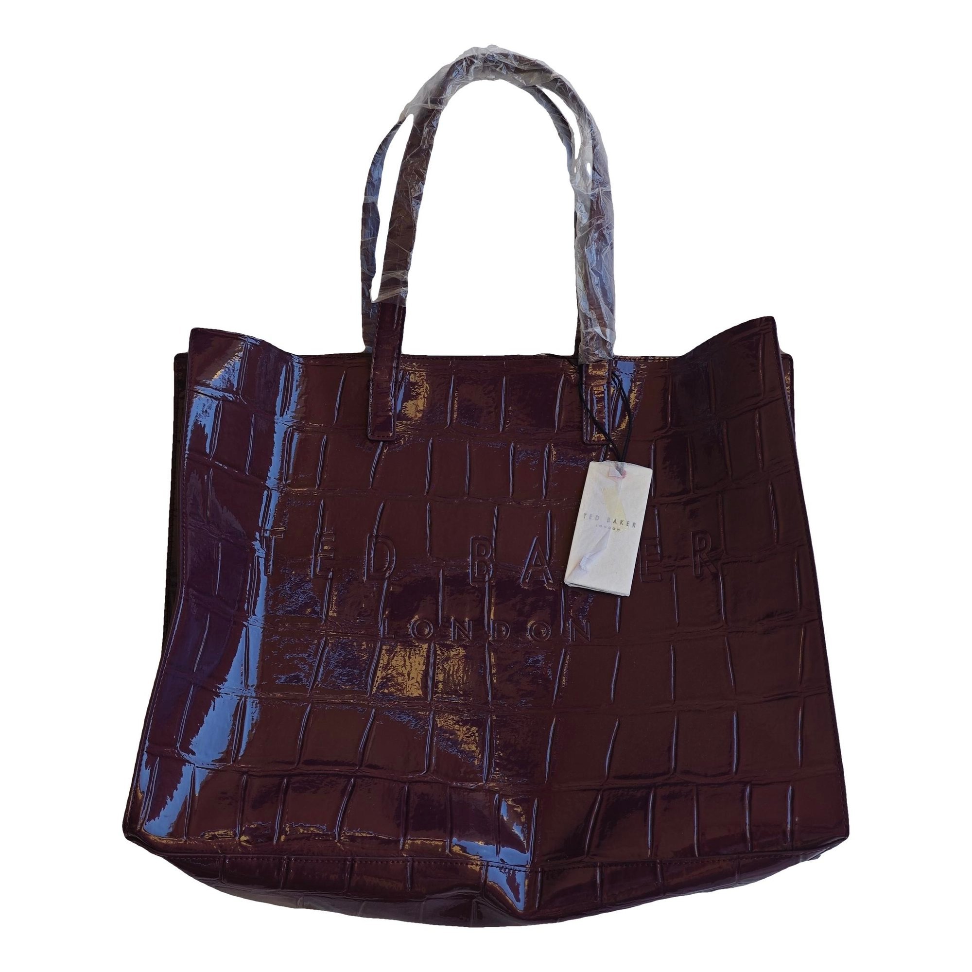 Vegan leather travel bag