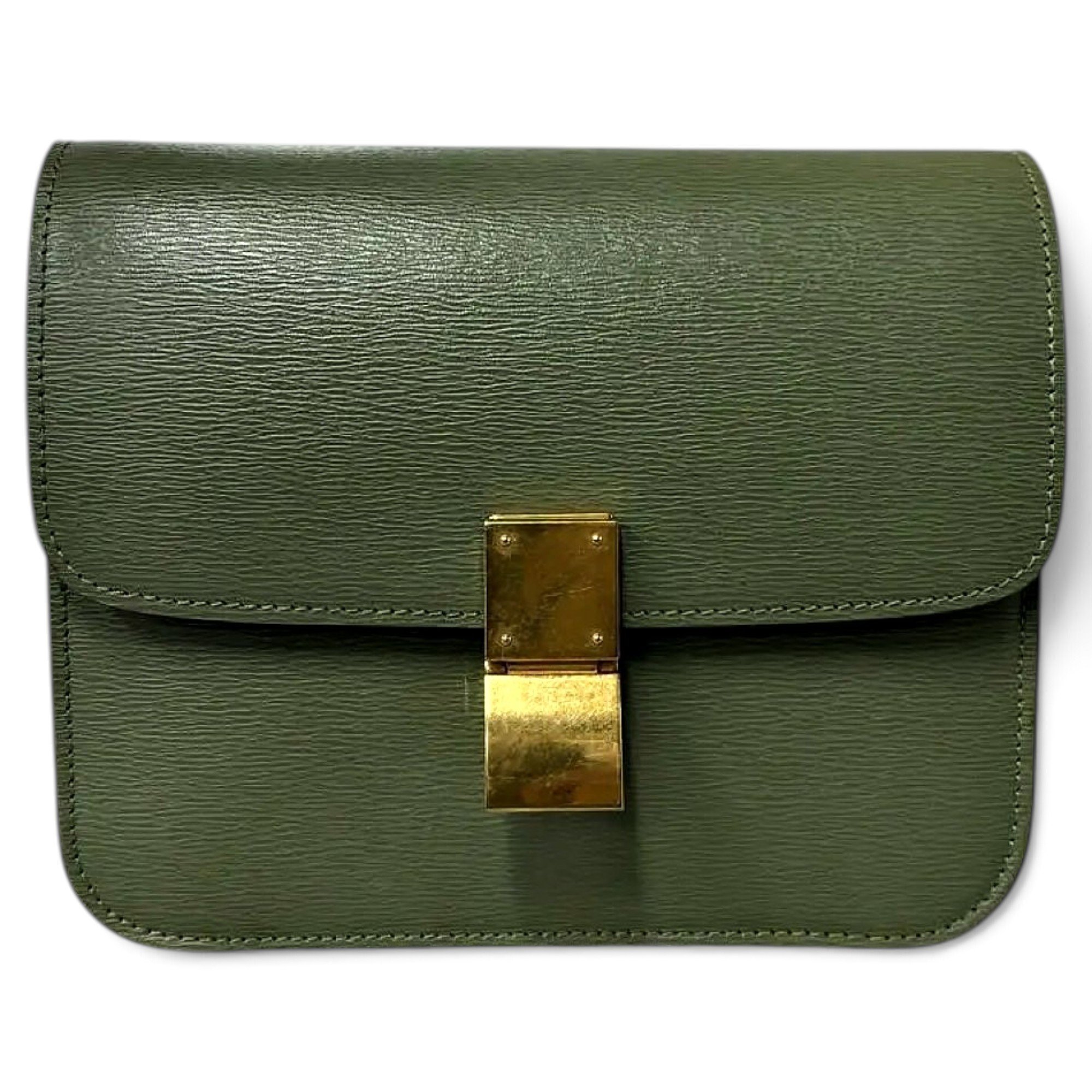 Classic leather handbag