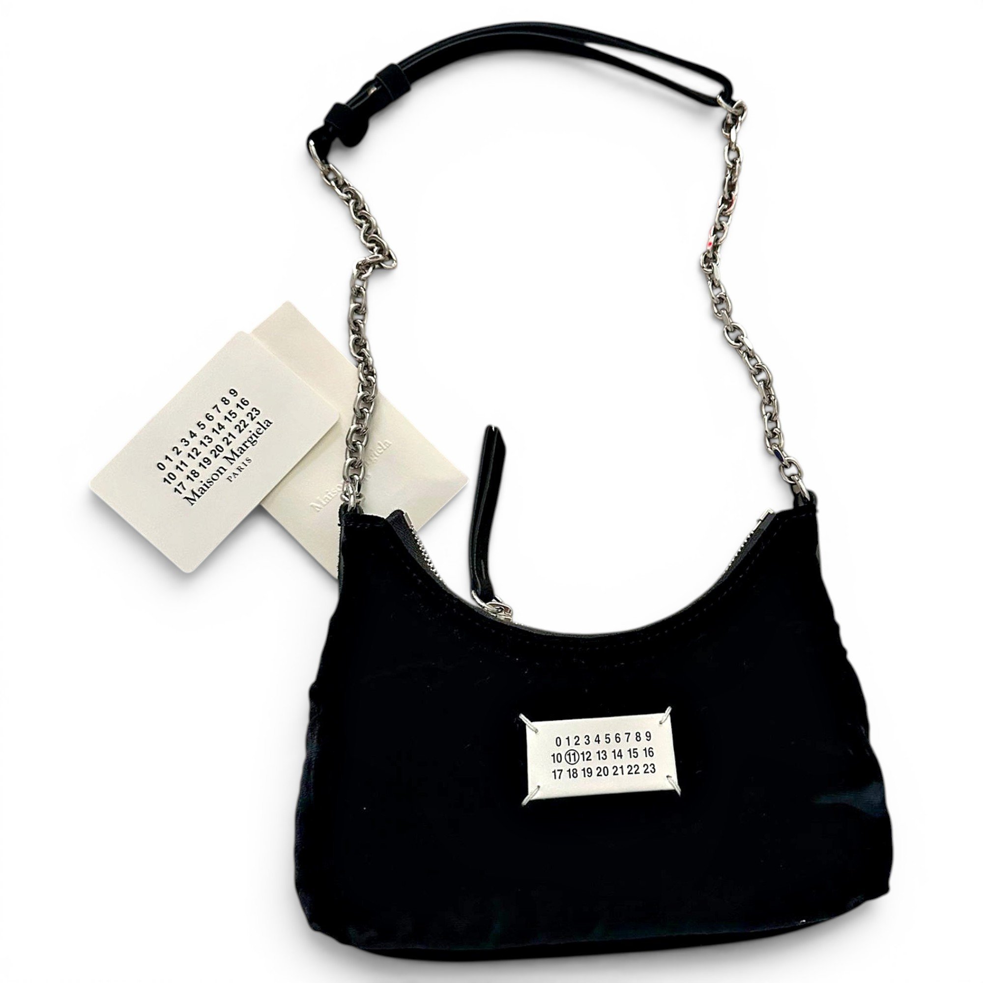 Glam Slam velvet handbag