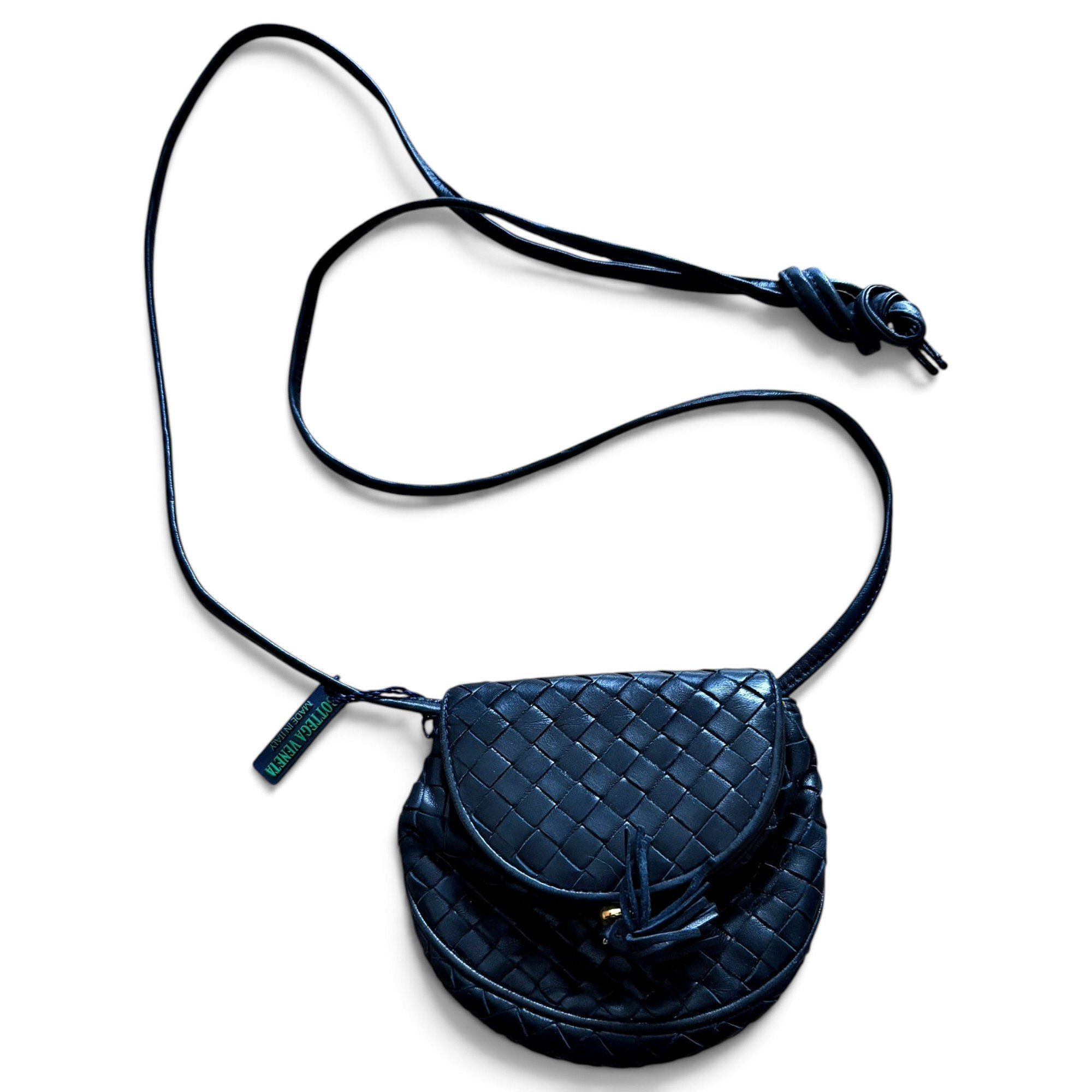 Leather crossbody bag