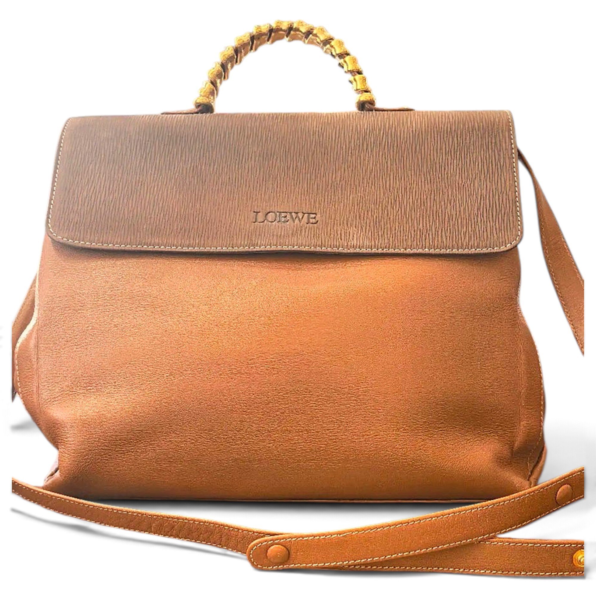 Leather handbag