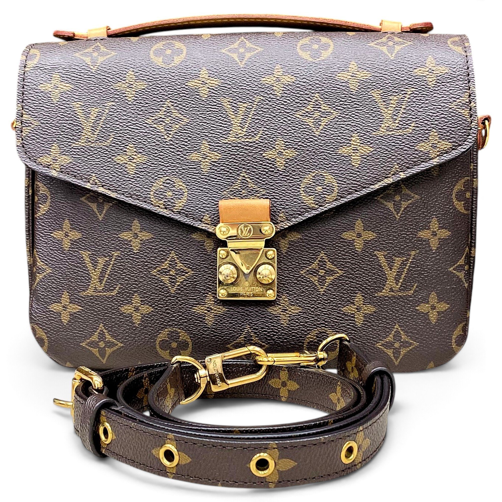 Metis leather handbag