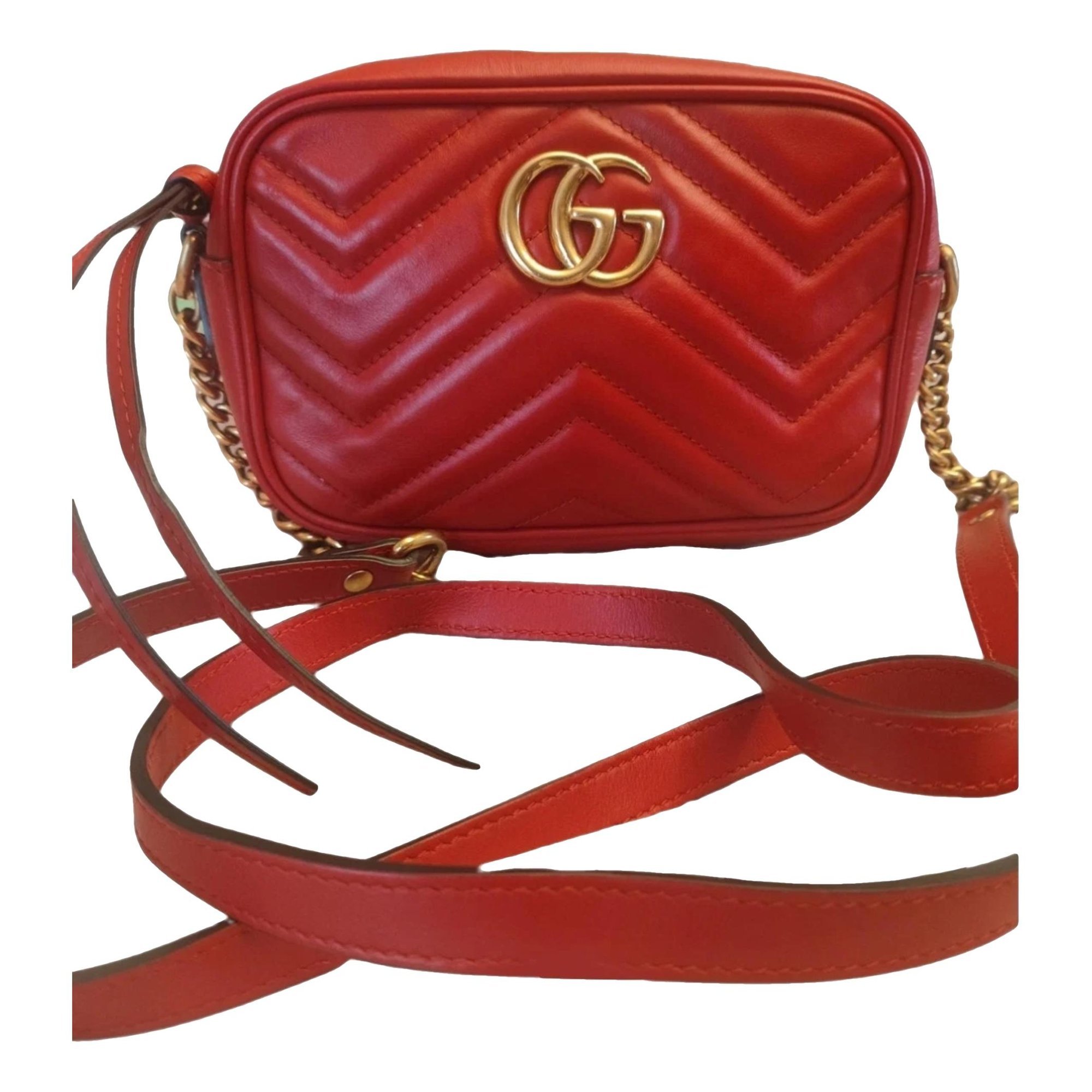 GG Marmont leather crossbody bag
