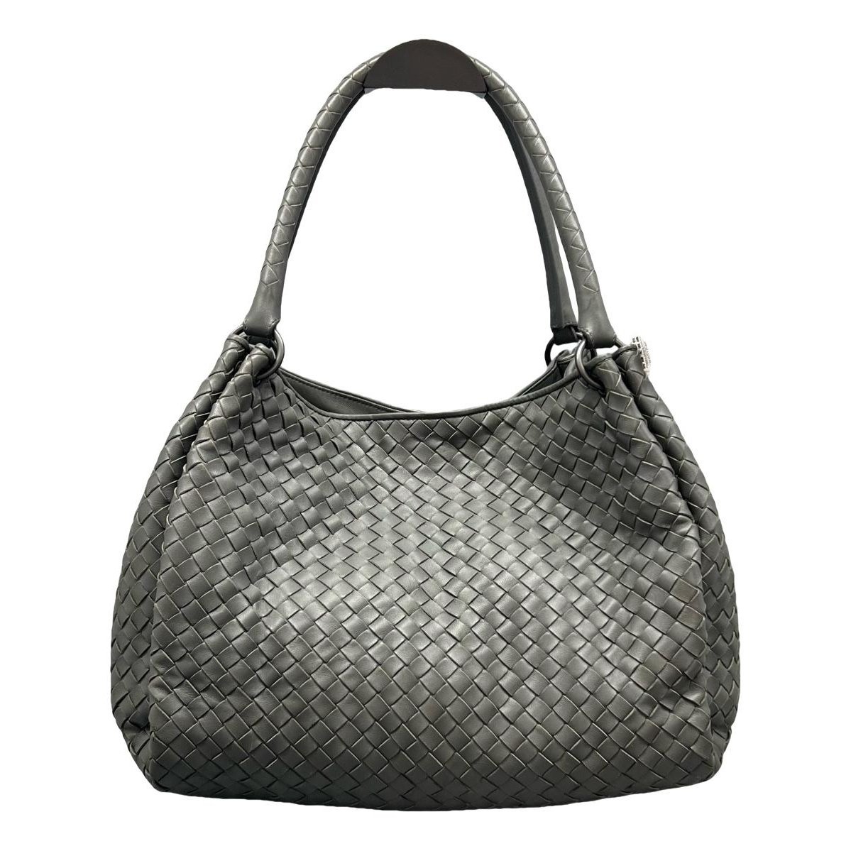 Parachute leather handbag