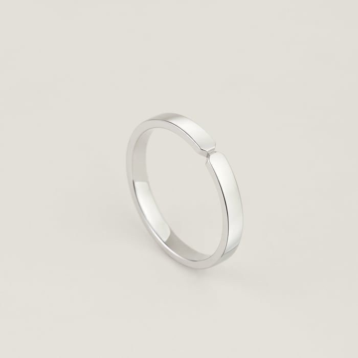 Sans Coloris Ever Kelly Wedding Band, Small Model