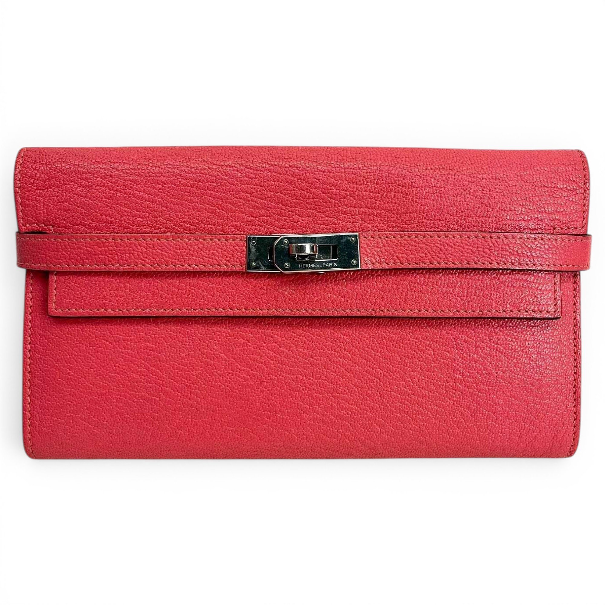 Kelly to go leather clutch bag