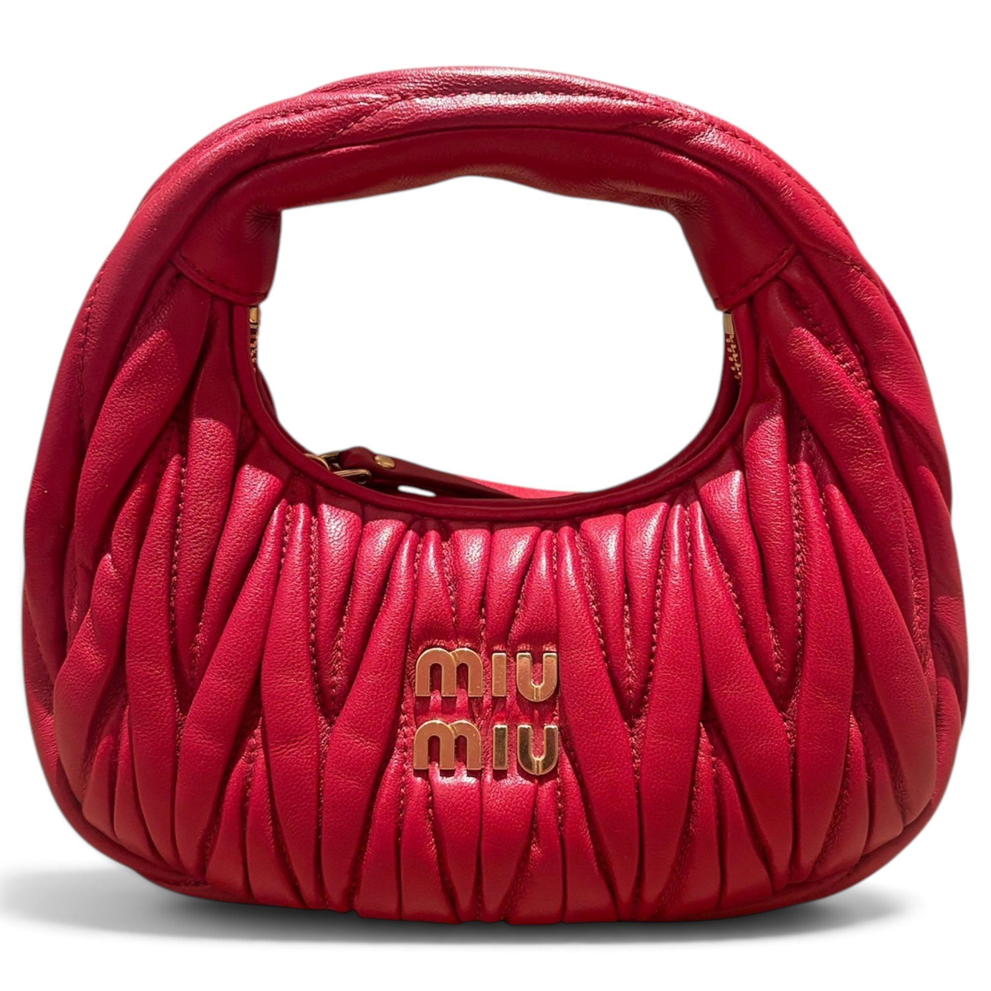 Miu Wander leather mini bag