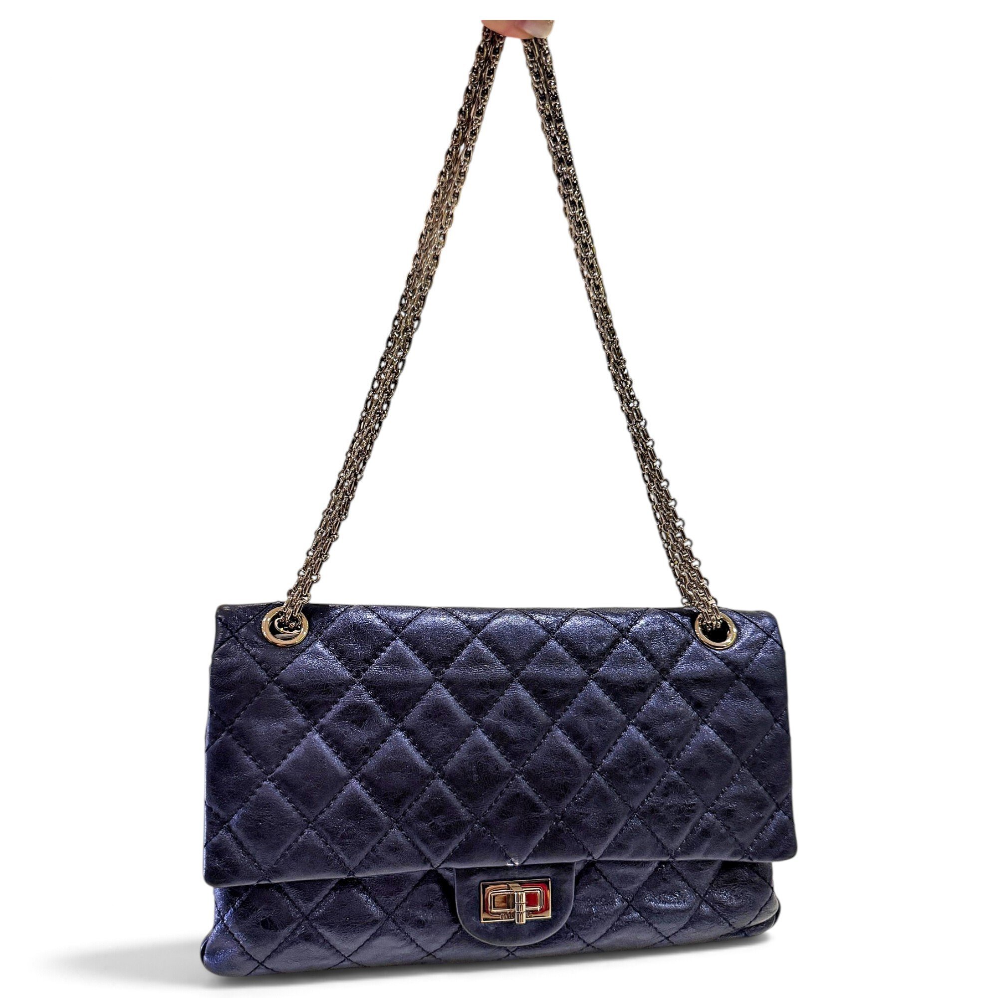 2.55 leather handbag