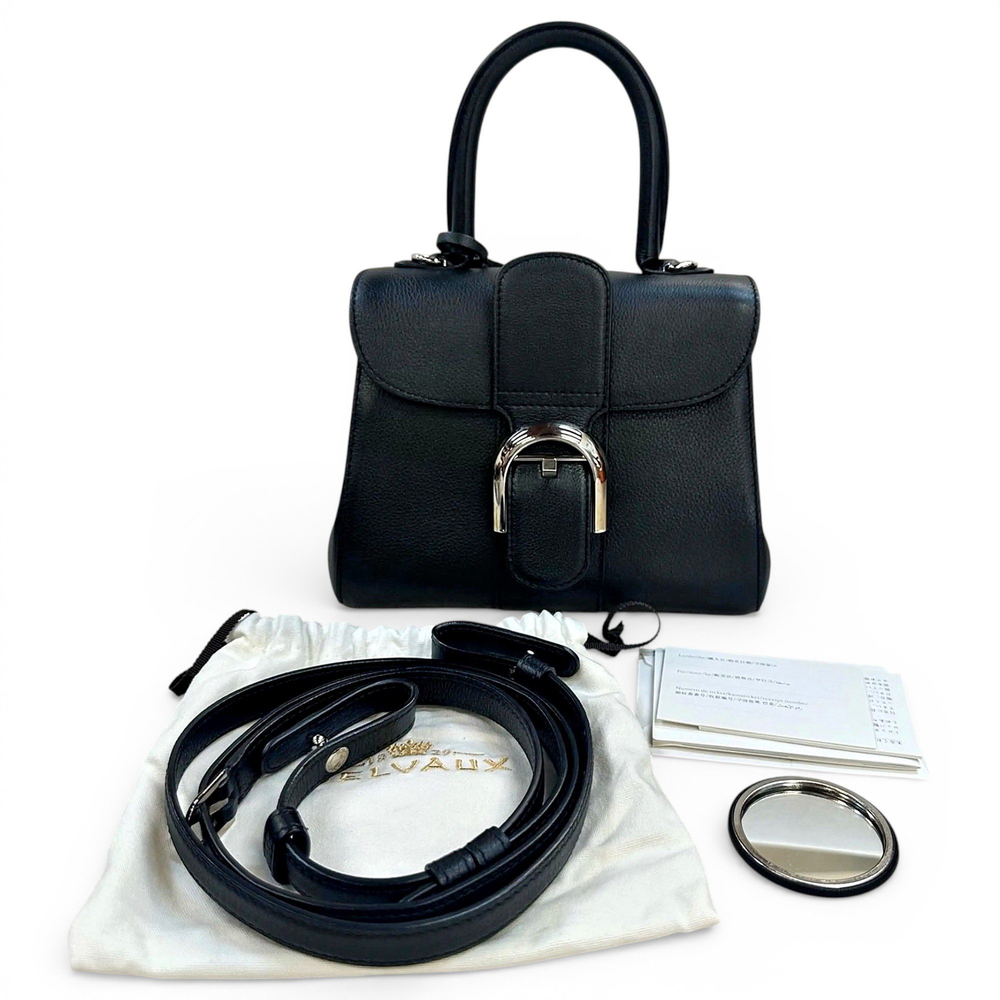 Brillant leather handbag