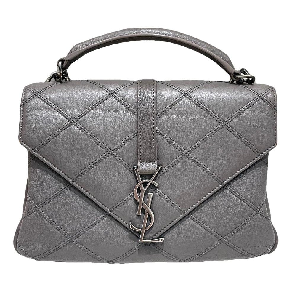 Envelope leather crossbody bag