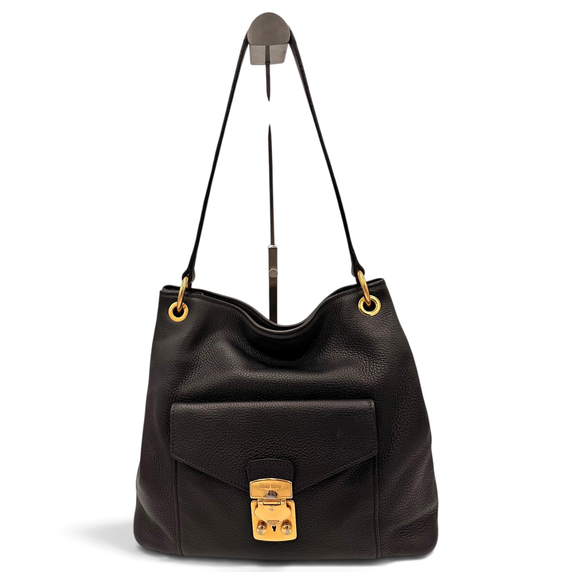 Leather handbag