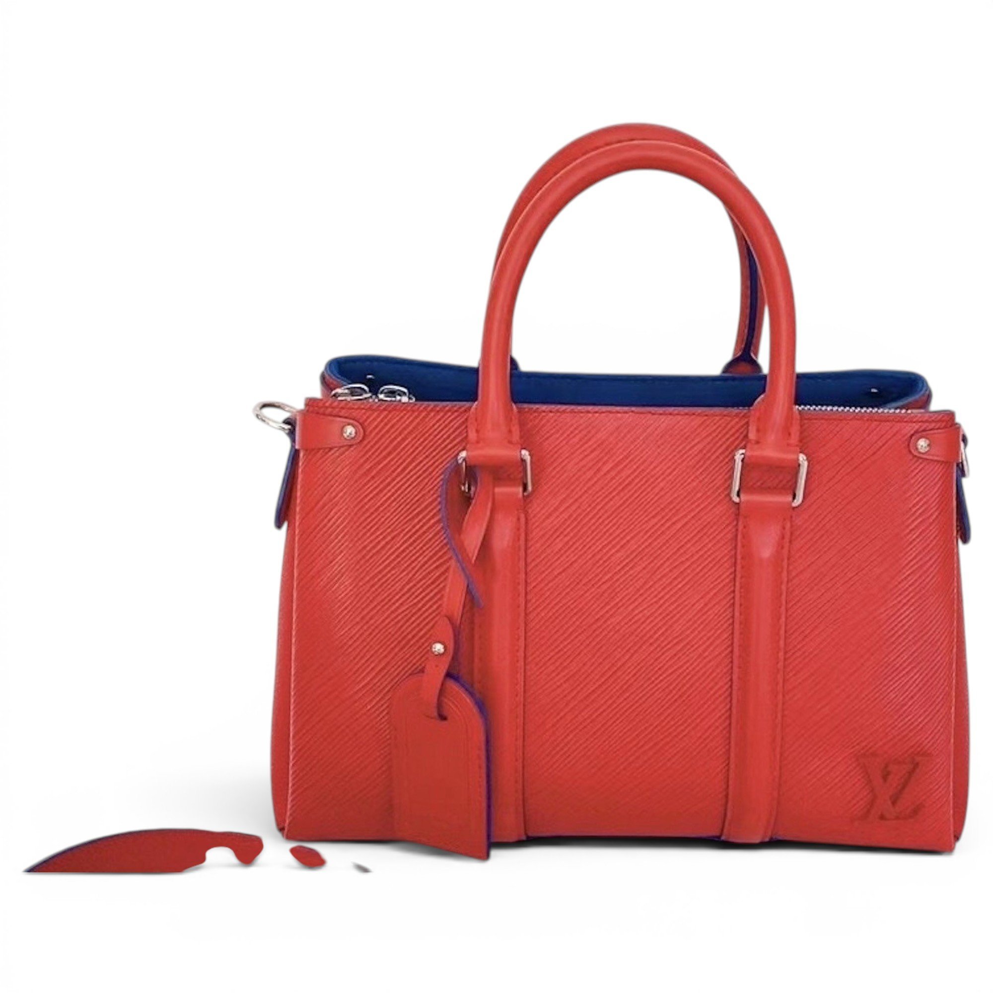 Soufflot leather handbag