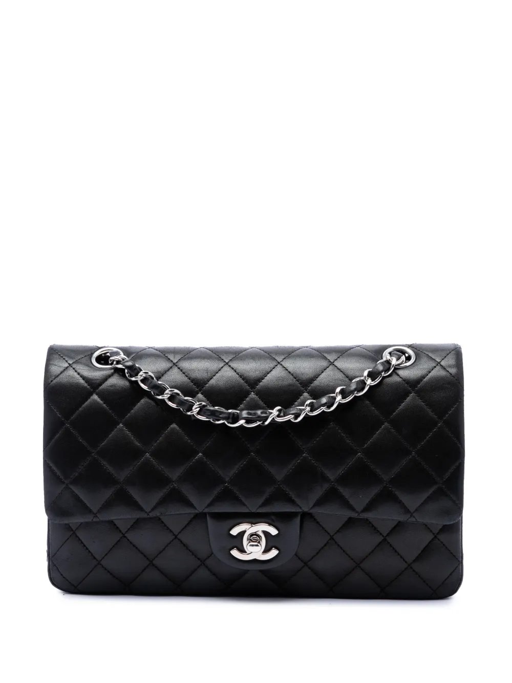 2009-2010 Medium Classic Lambskin Double Flap shoulder bag