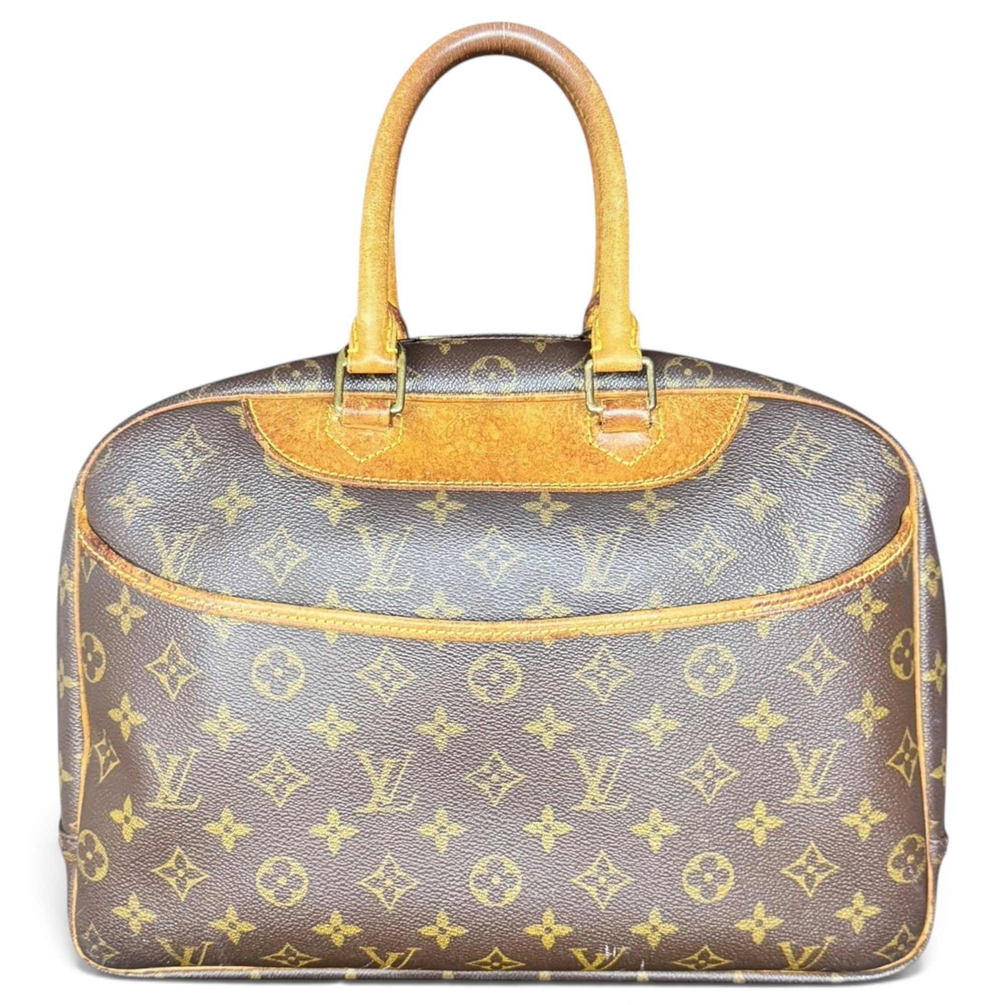 Deauville leather handbag
