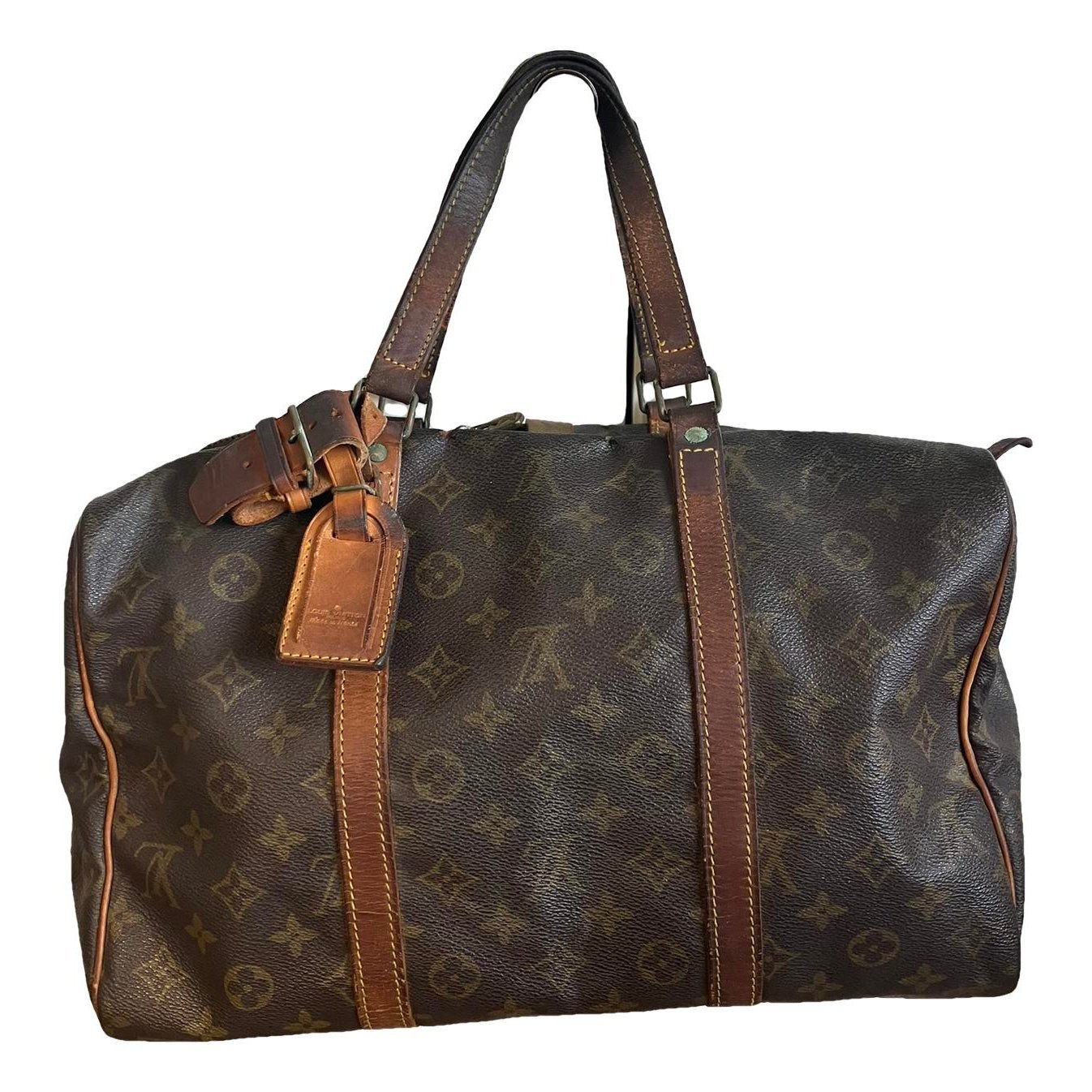 Sac souple leather handbag