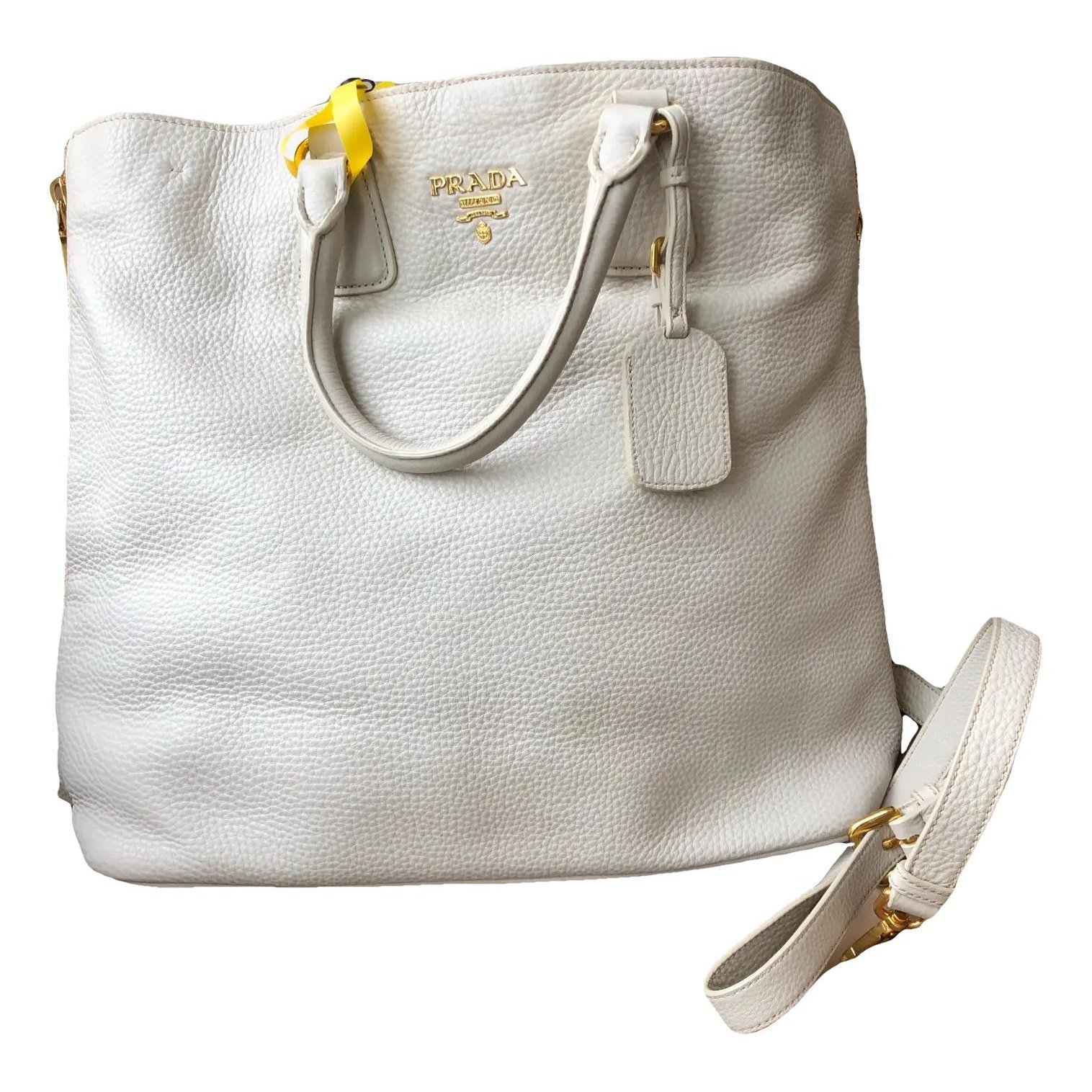 Leather tote