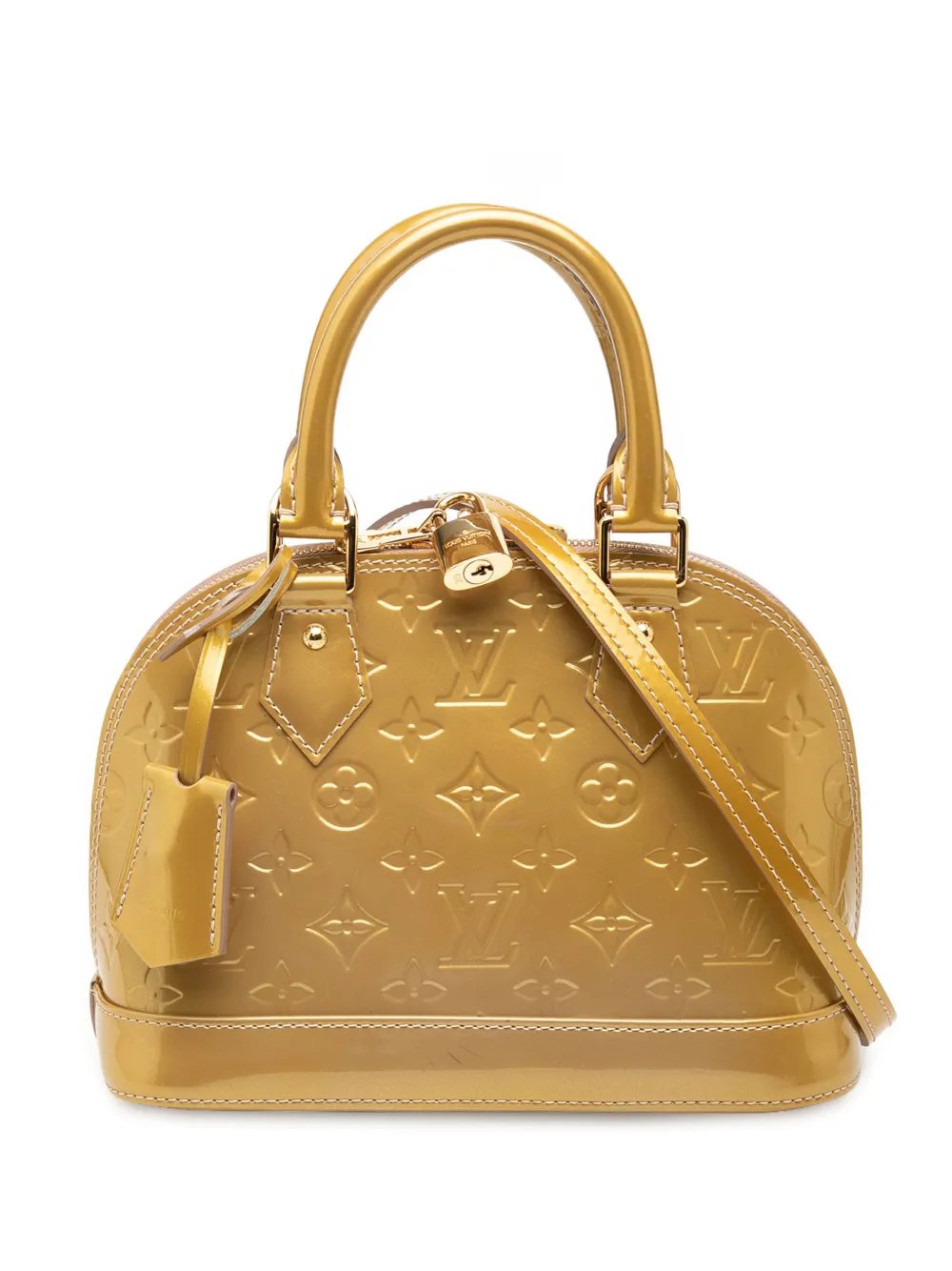 Louis Vuitton 2012 Monogram Vernis Alma BB satchel