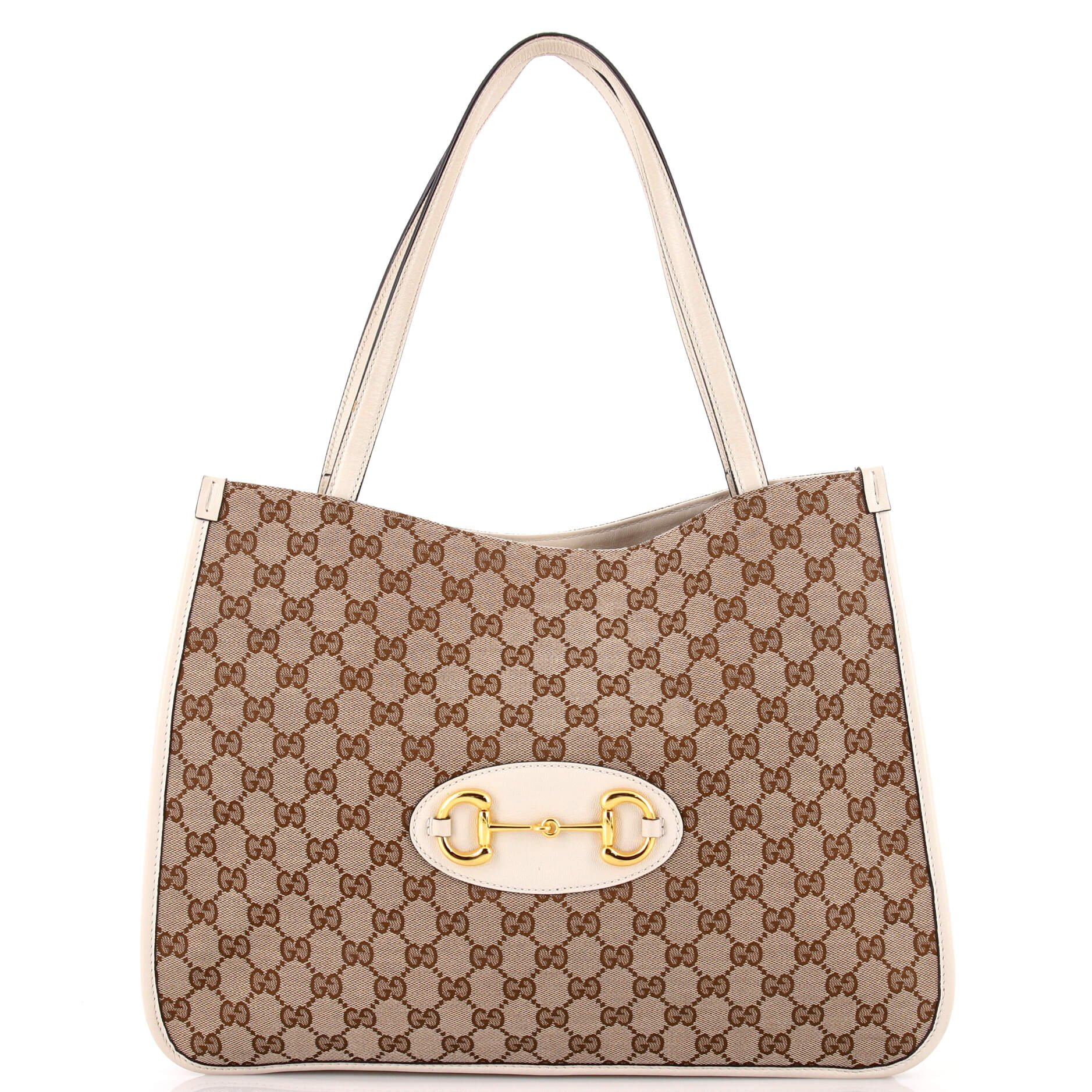 Horsebit 1955 Tote GG Canvas with Leather Medium