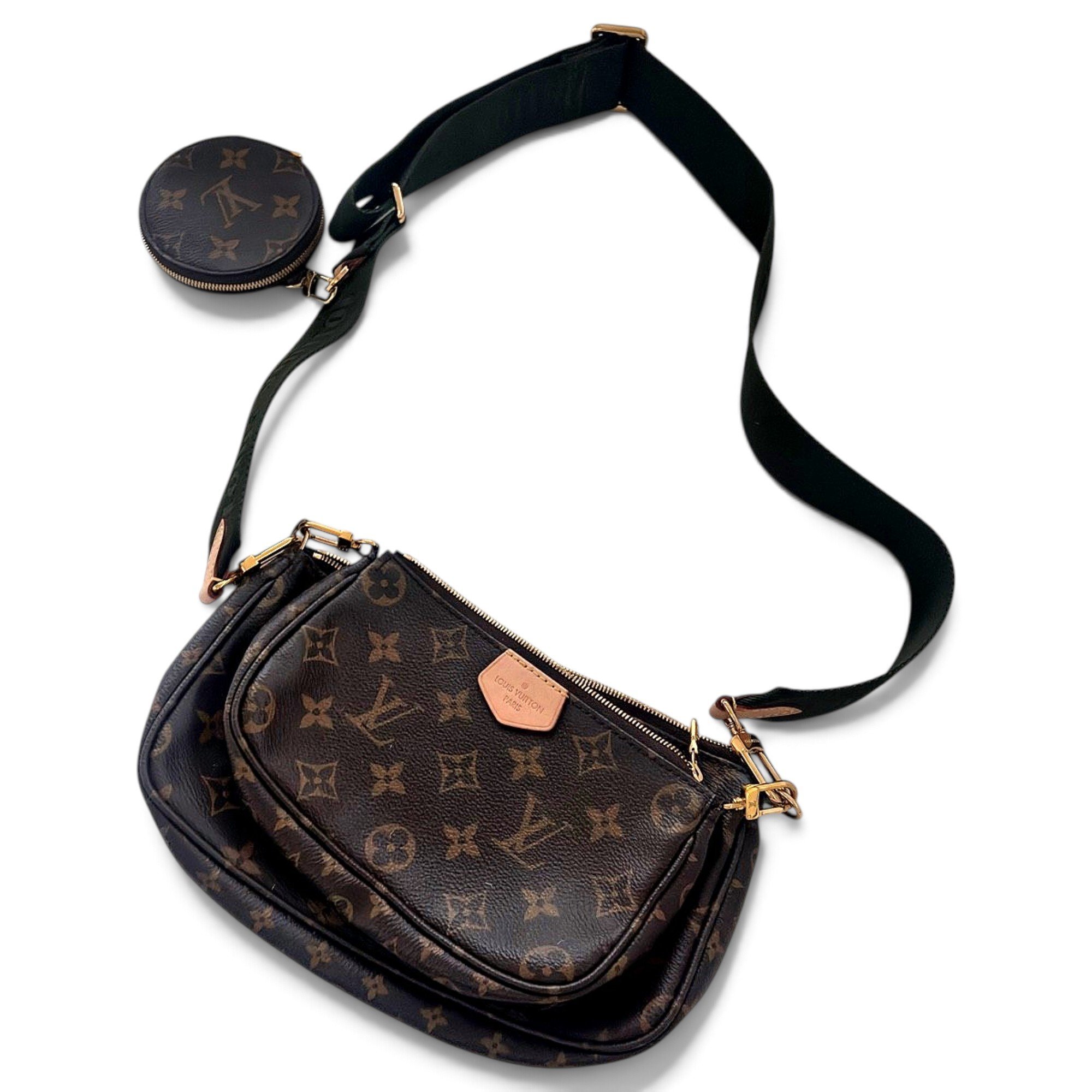 Multi Pochette Accessoires leather crossbody bag