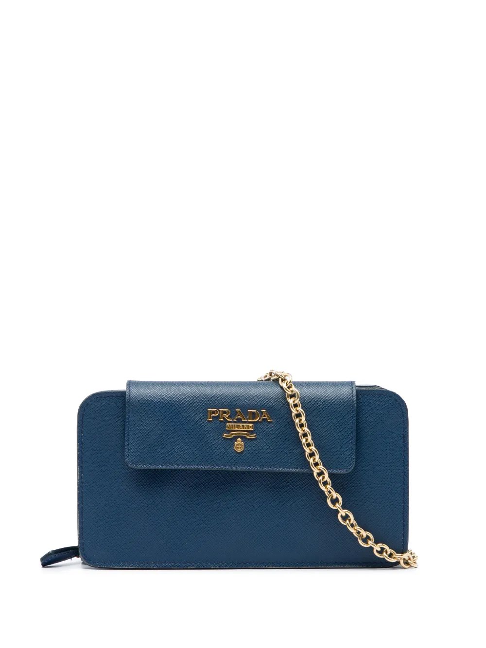 2013-2026 Saffiano Phone Wallet on Chain crossbody bag