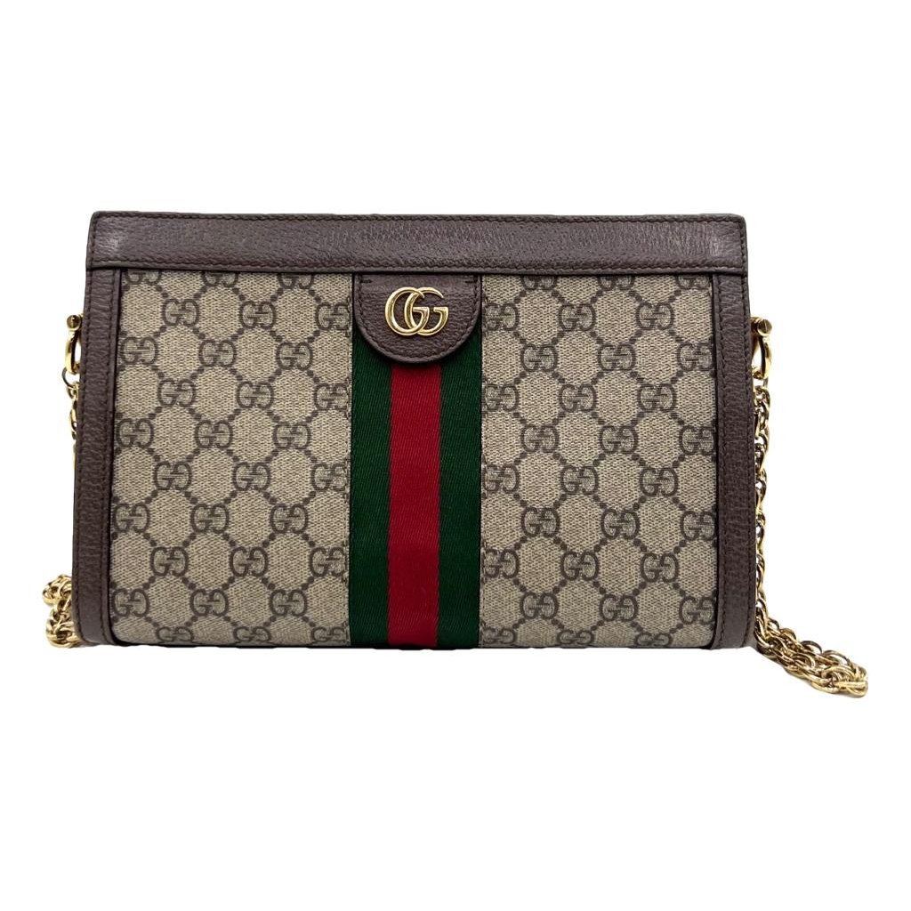 Ophidia Chain leather handbag