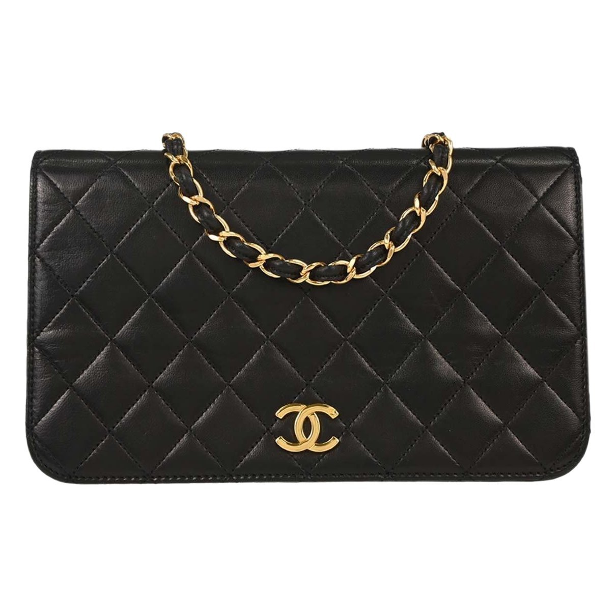Trendy CC Flap leather handbag