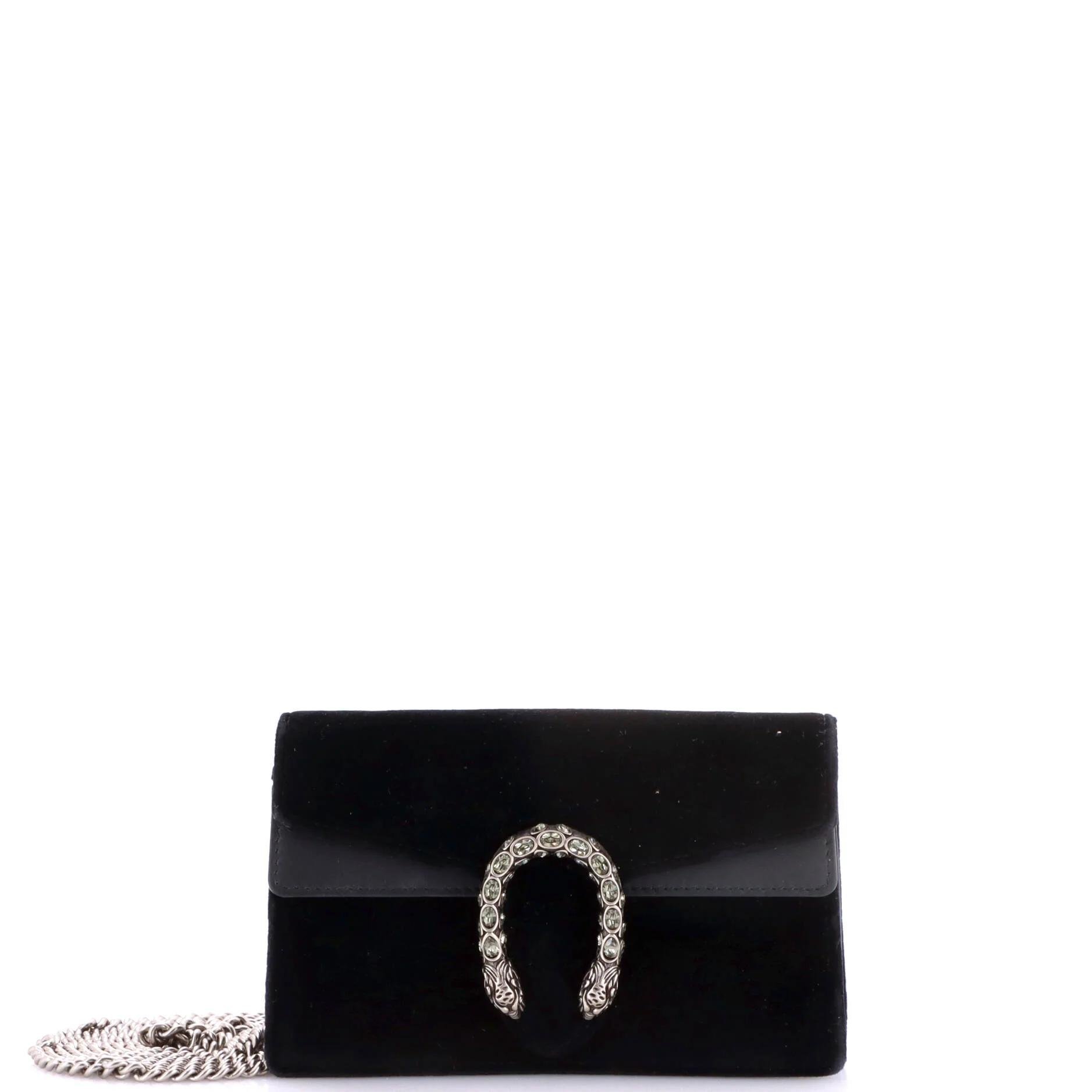 Velvet crossbody bag