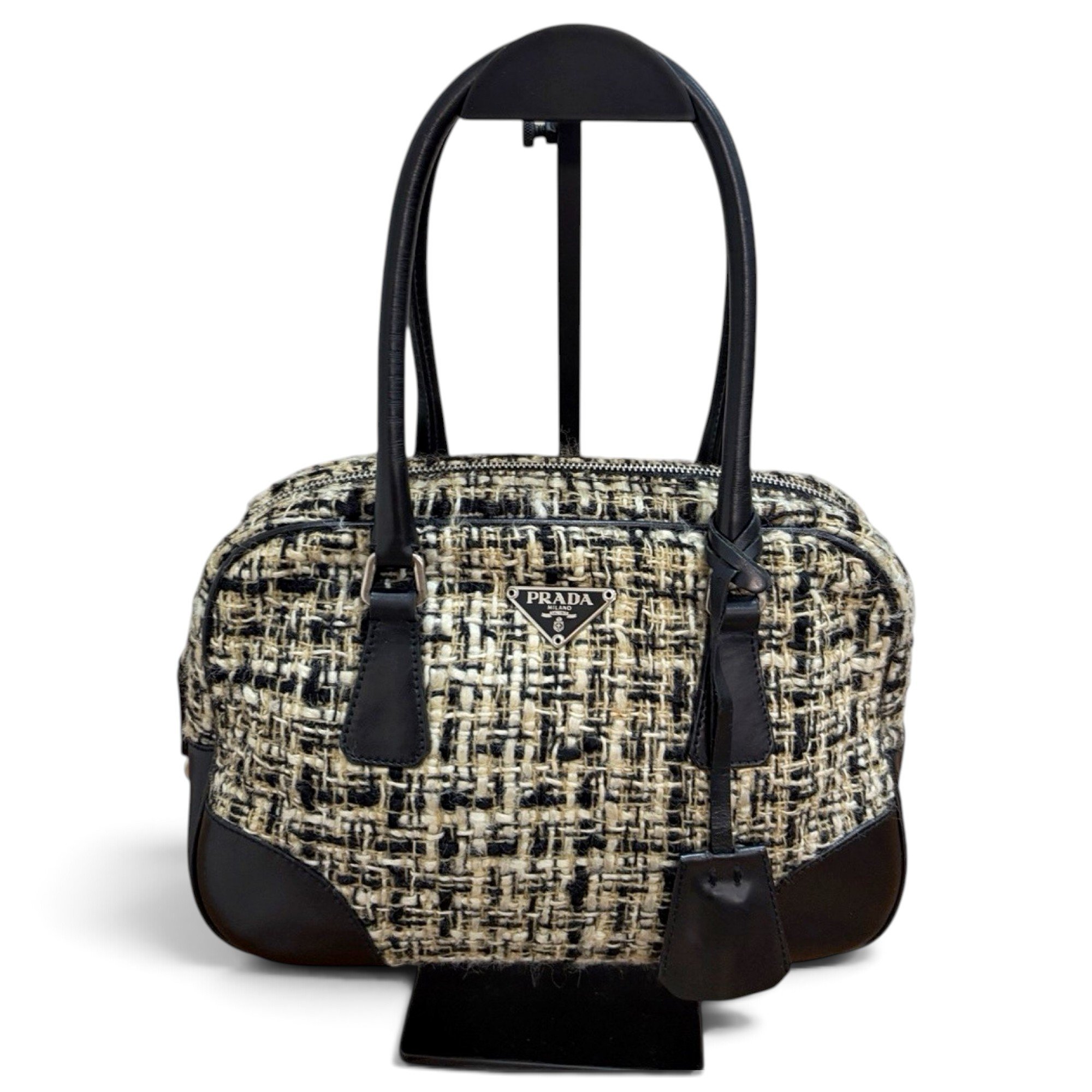 Bowling tweed bowling bag