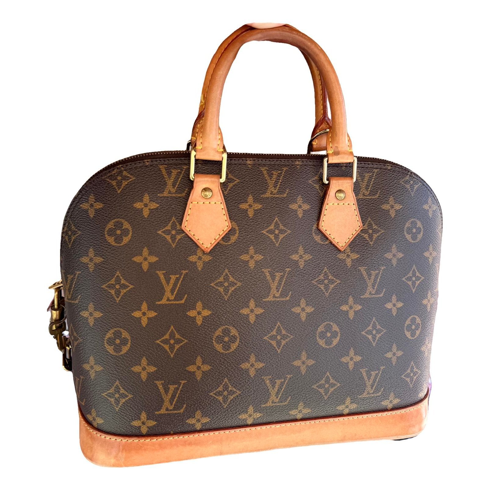 Alma leather handbag